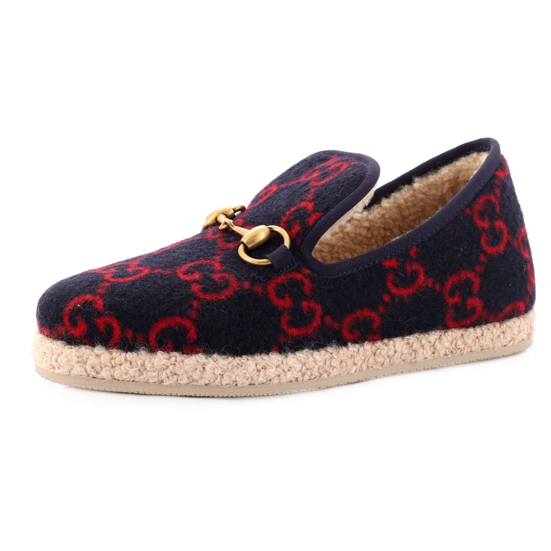 Women's Fria Horsebit Loafers GG Wool