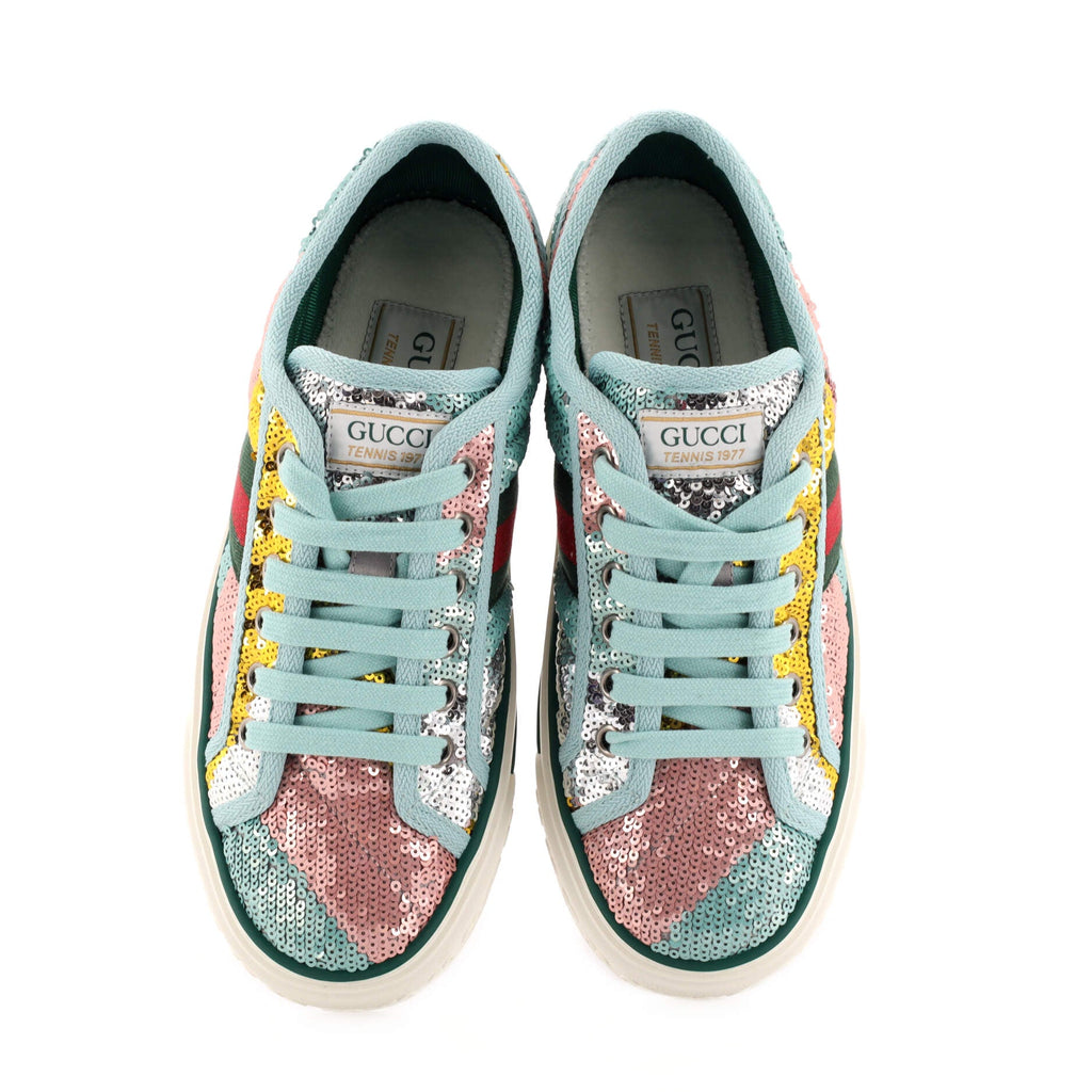 1977 Tennis Sneakers Sequins
