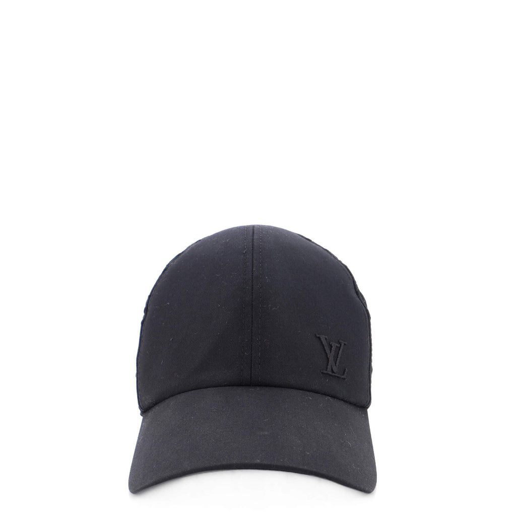Baseball Cap Monogram Mesh and Cotton