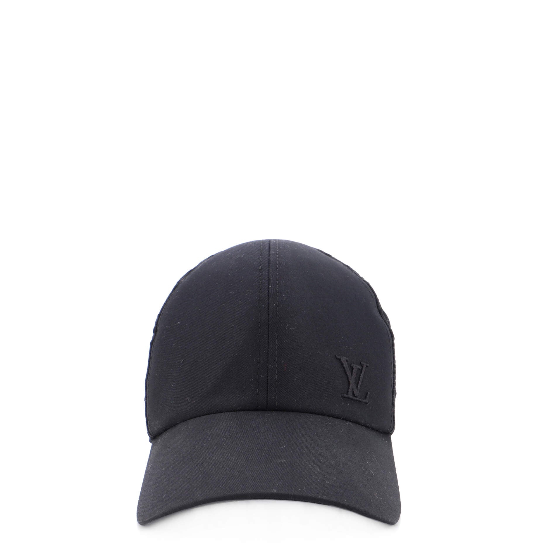 Baseball Cap Monogram Mesh and Cotton