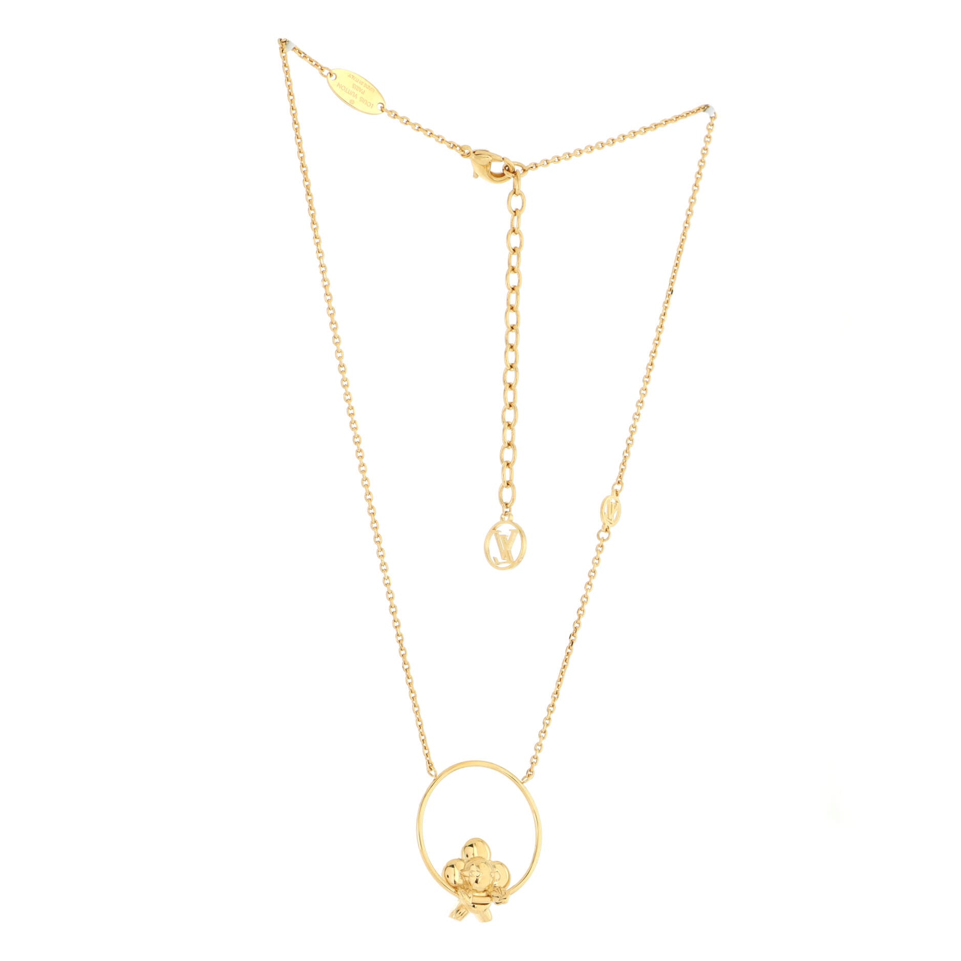 Collier Vivienne Swinging Pendant Necklace Metal