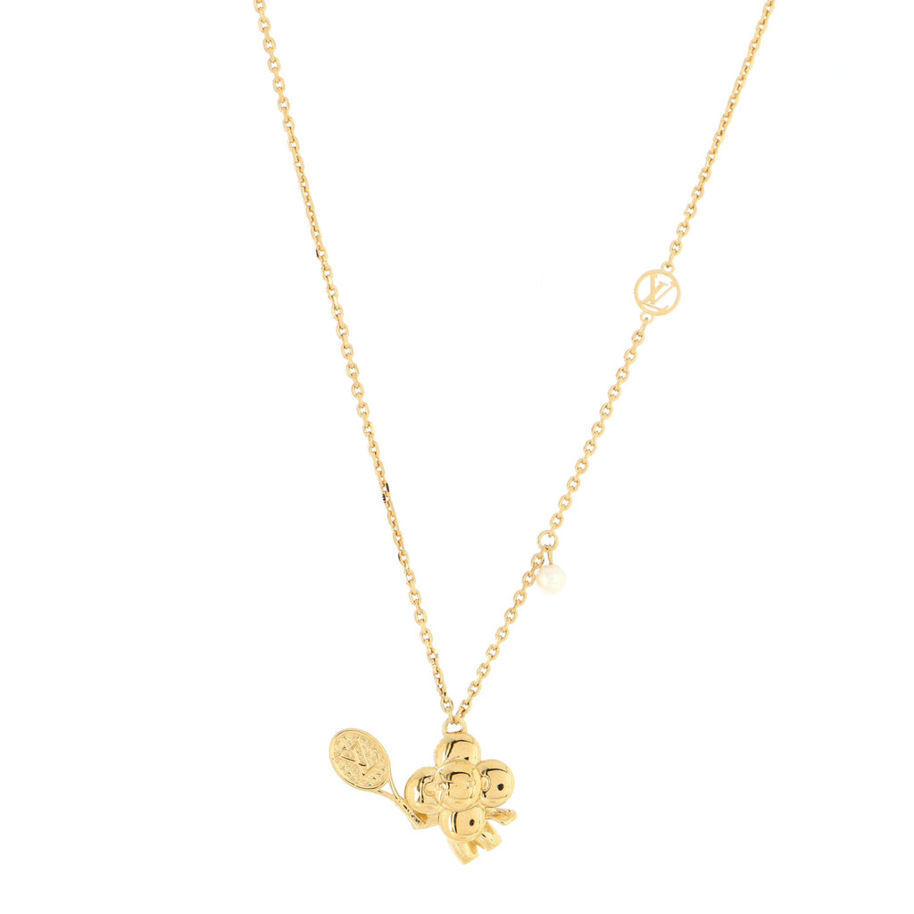 Vivienne On The Court Pendant Necklace Metal