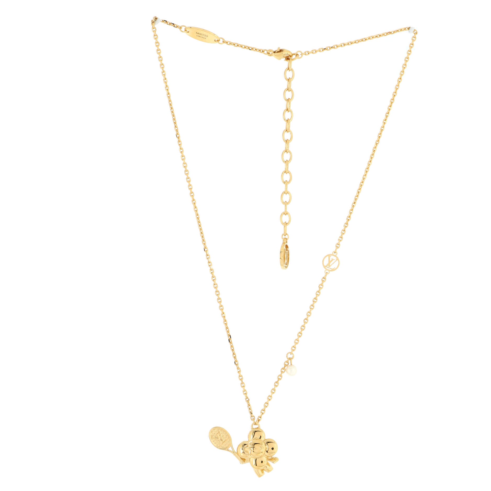 Vivienne On The Court Pendant Necklace Metal
