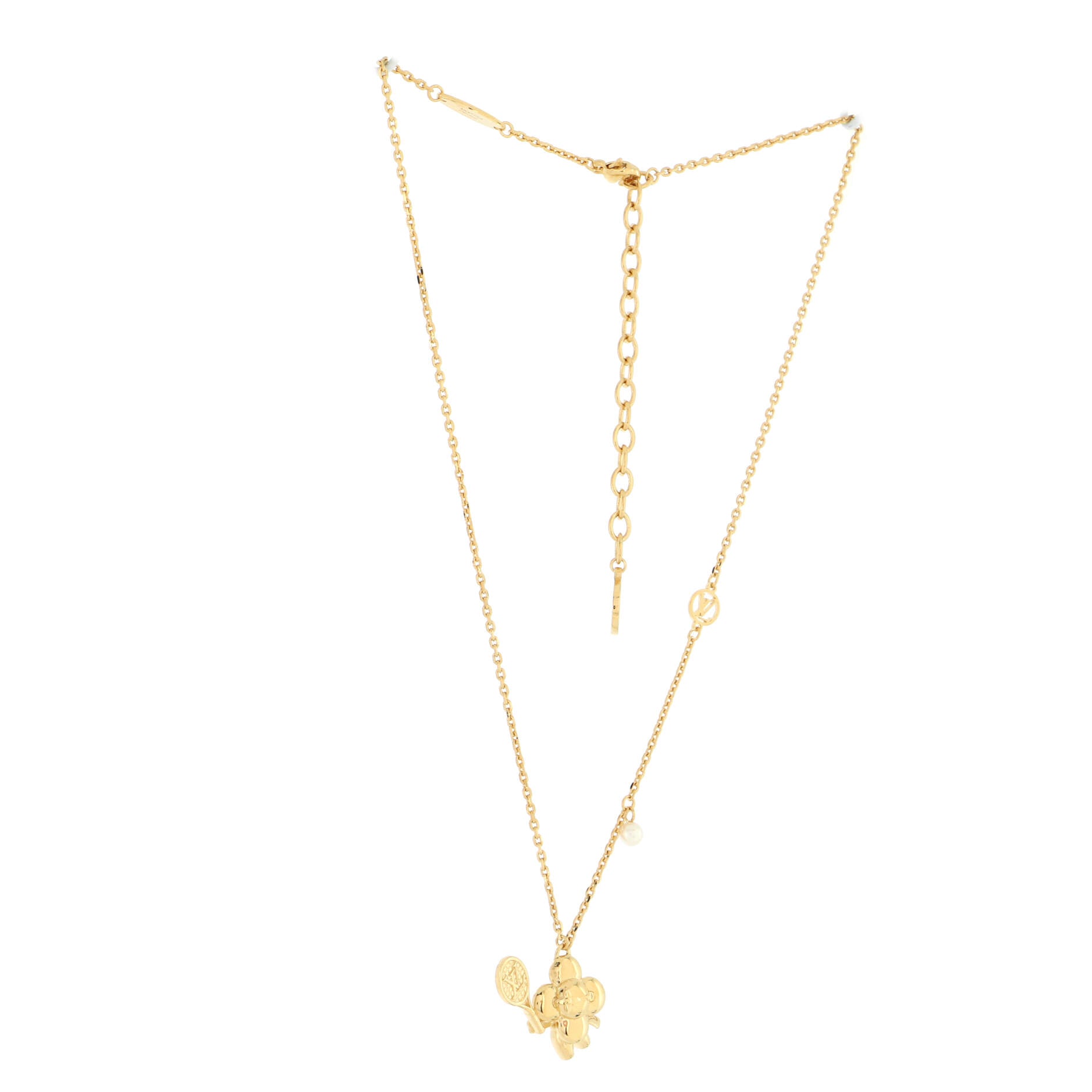 Vivienne On The Court Pendant Necklace Metal