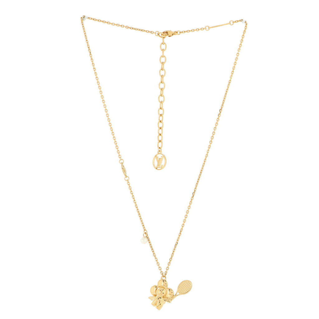 Vivienne On The Court Pendant Necklace Metal