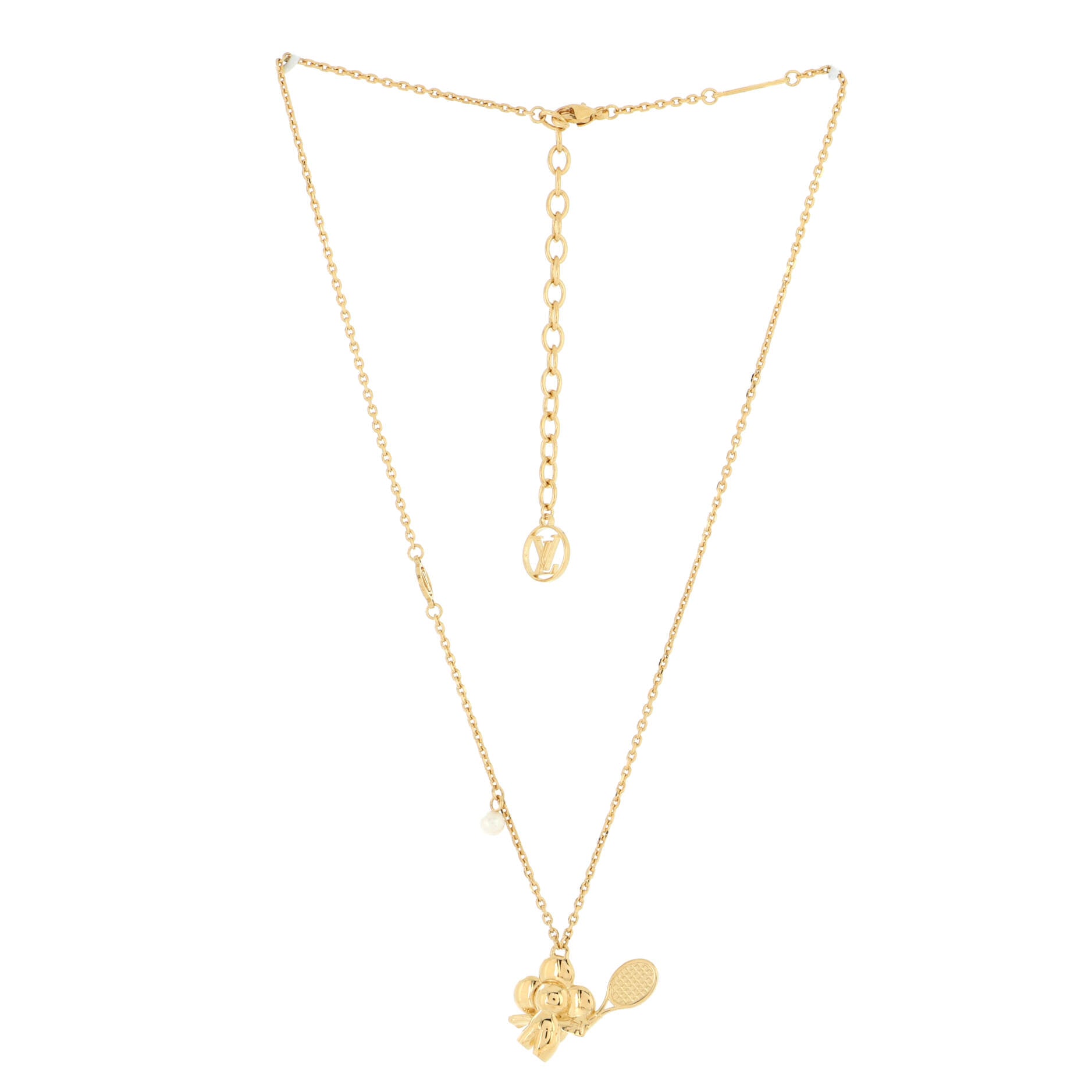 Vivienne On The Court Pendant Necklace Metal