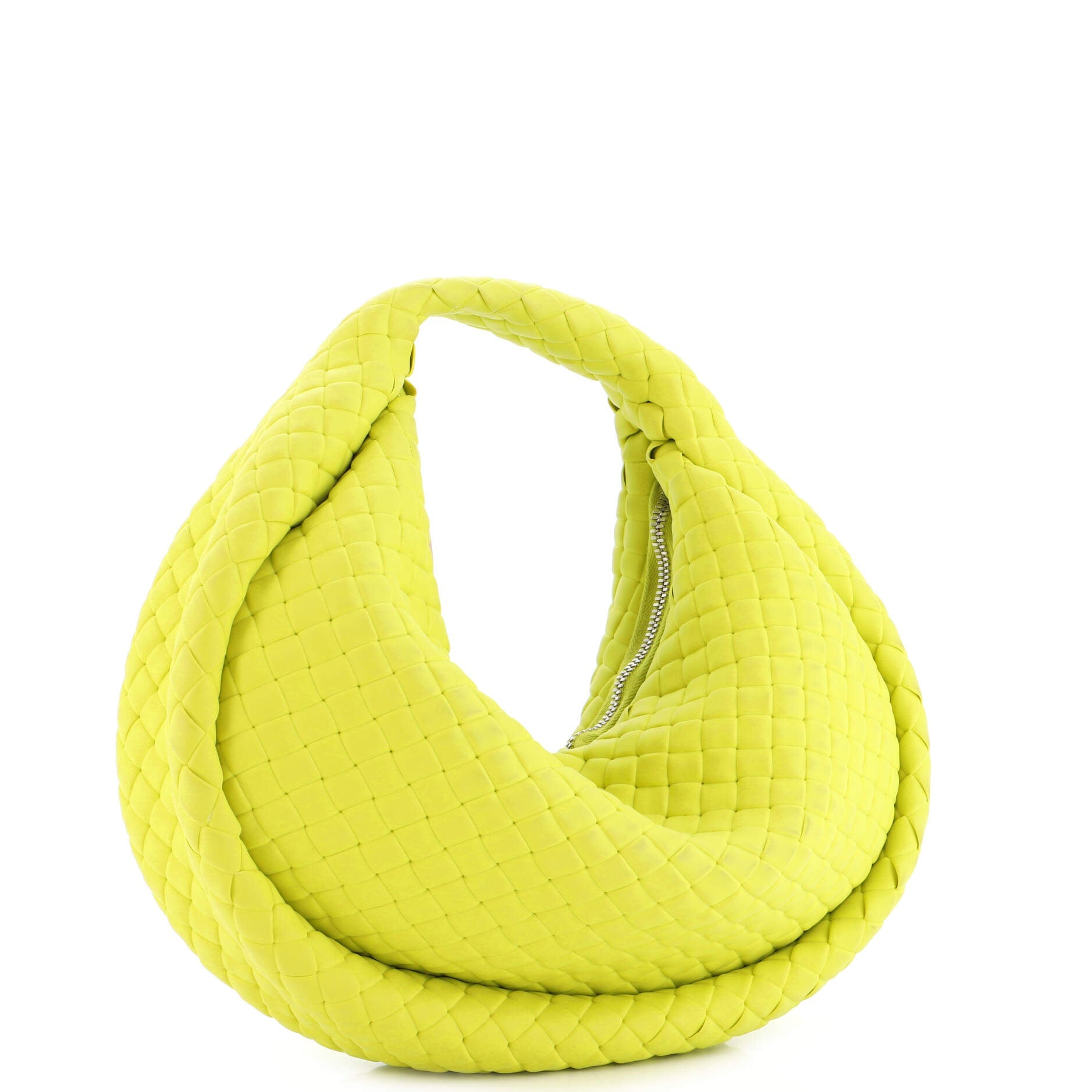 Padded Jodie Shoulder Bag Intrecciato Rubber Mini