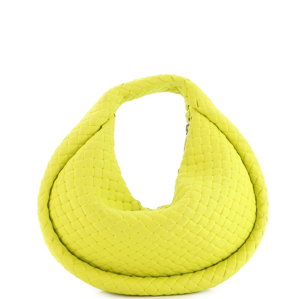 Padded Jodie Shoulder Bag Intrecciato Rubber Mini