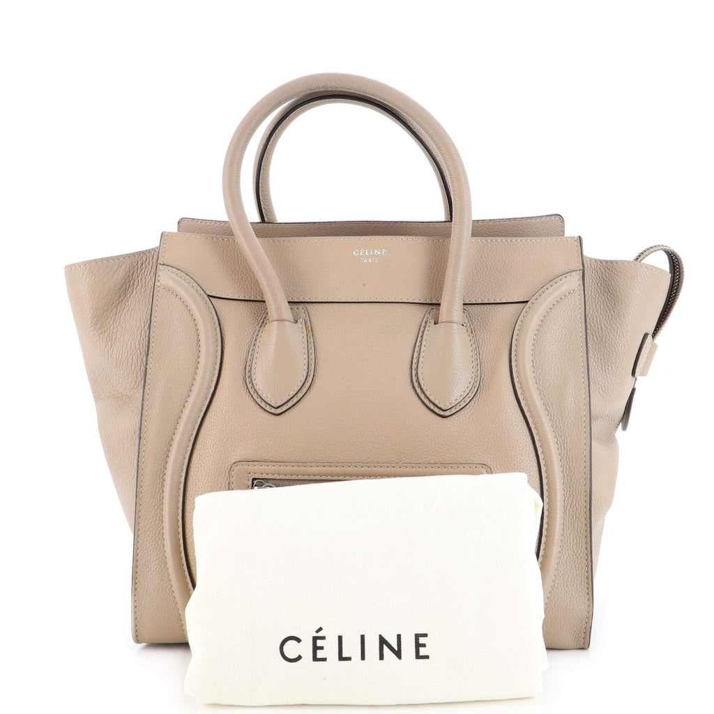 Luggage Bag Grainy Leather Mini