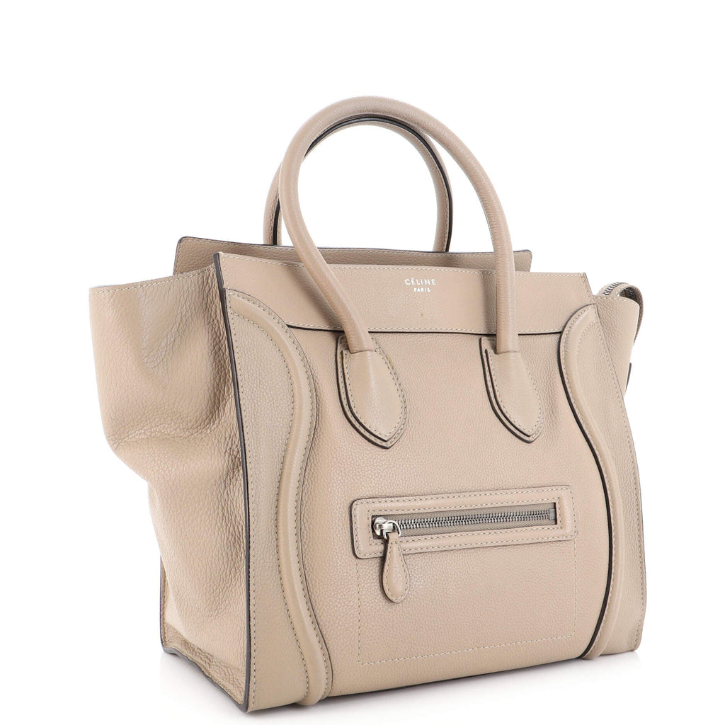 Luggage Bag Grainy Leather Mini