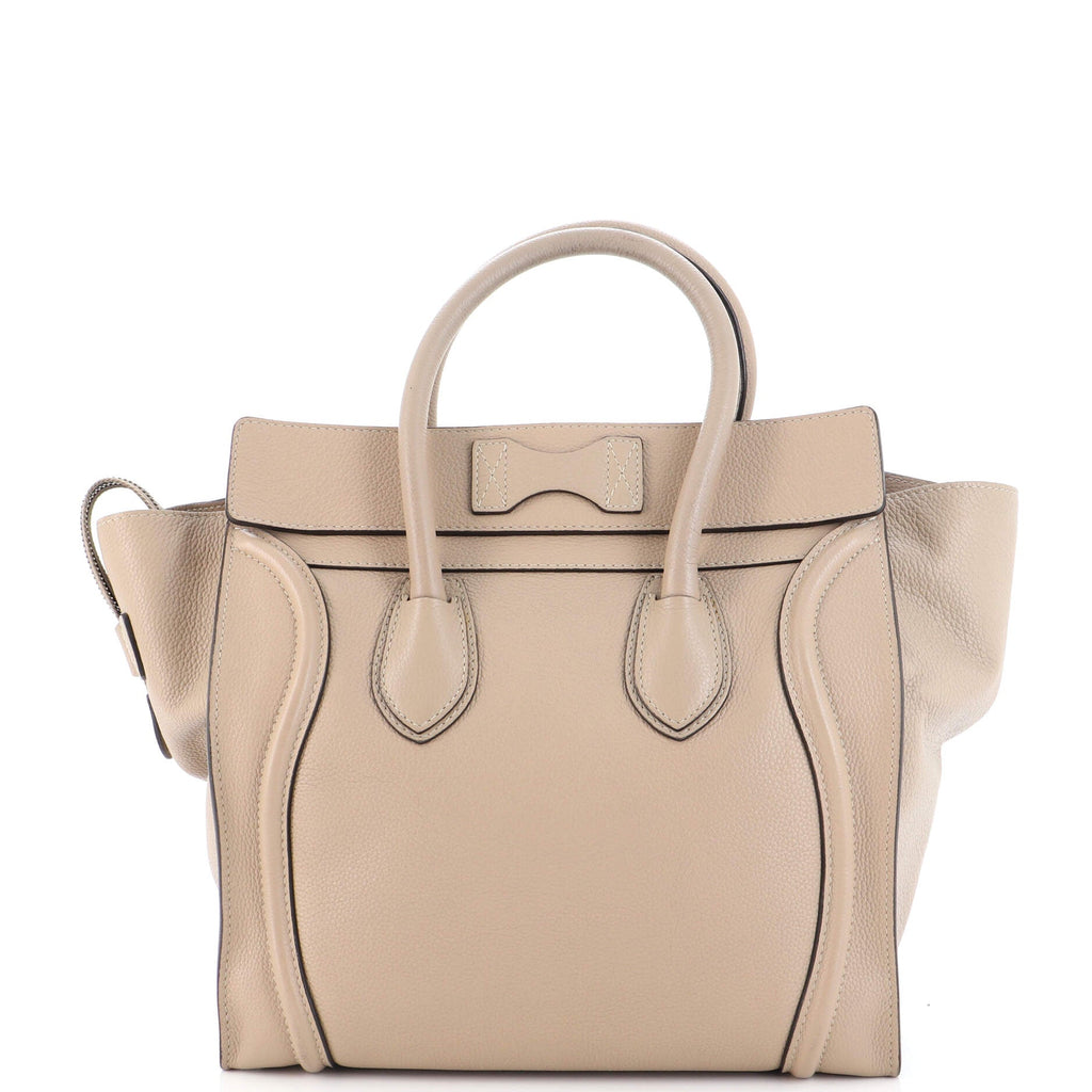 Luggage Bag Grainy Leather Mini