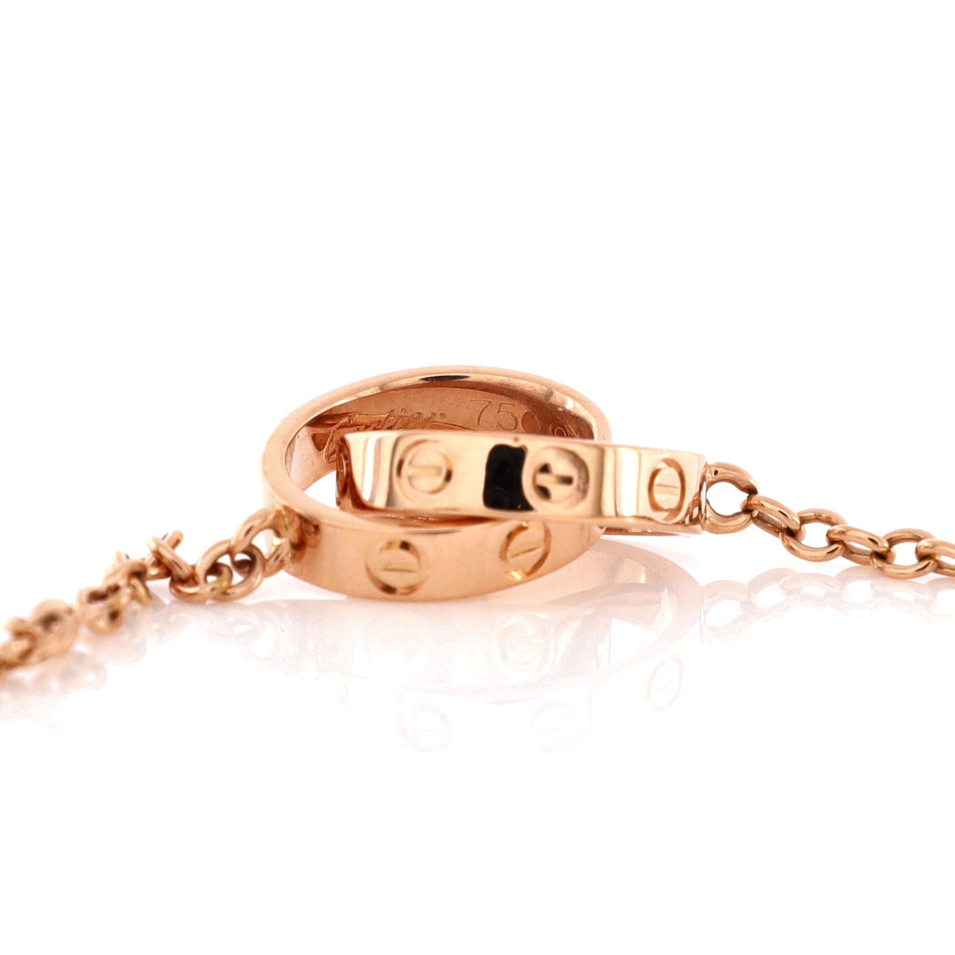 Love Interlocking Bracelet 18K Rose Gold