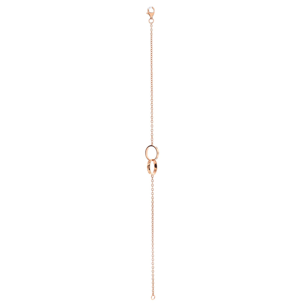 Love Interlocking Bracelet 18K Rose Gold