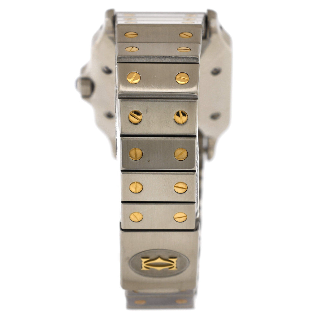 Santos de Cartier Galbee Automatic Watch Stainless Steel and Yellow Gold 29