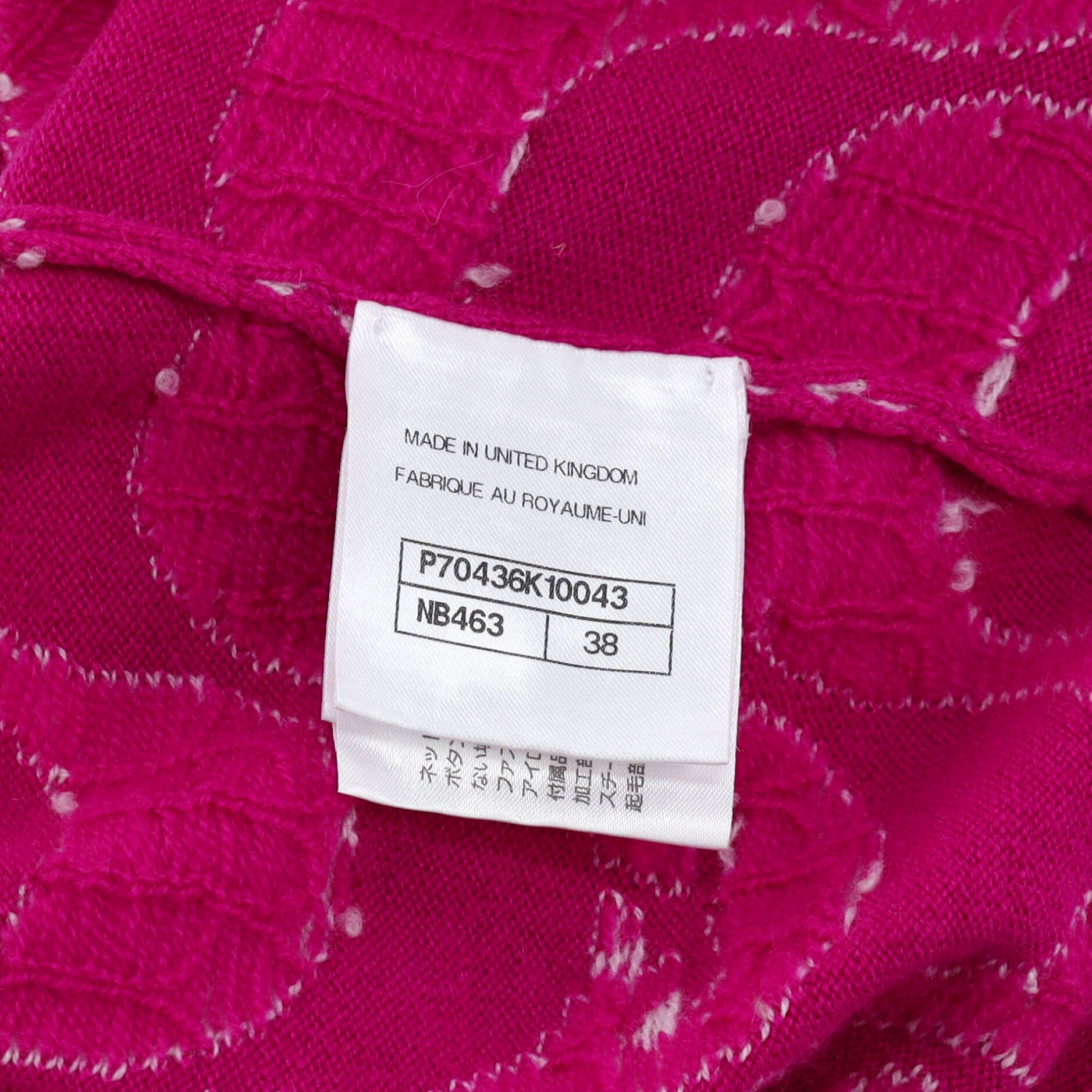 Women's CC Logo Button Crewneck Sweater Cashmere