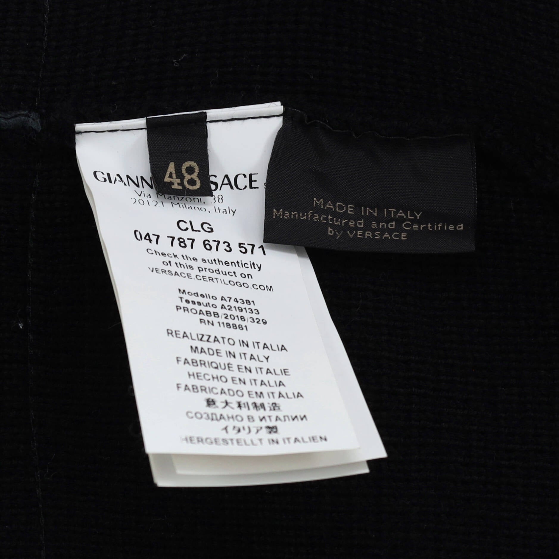 Men's Zip Up Baroque Sweater Wool and Leather