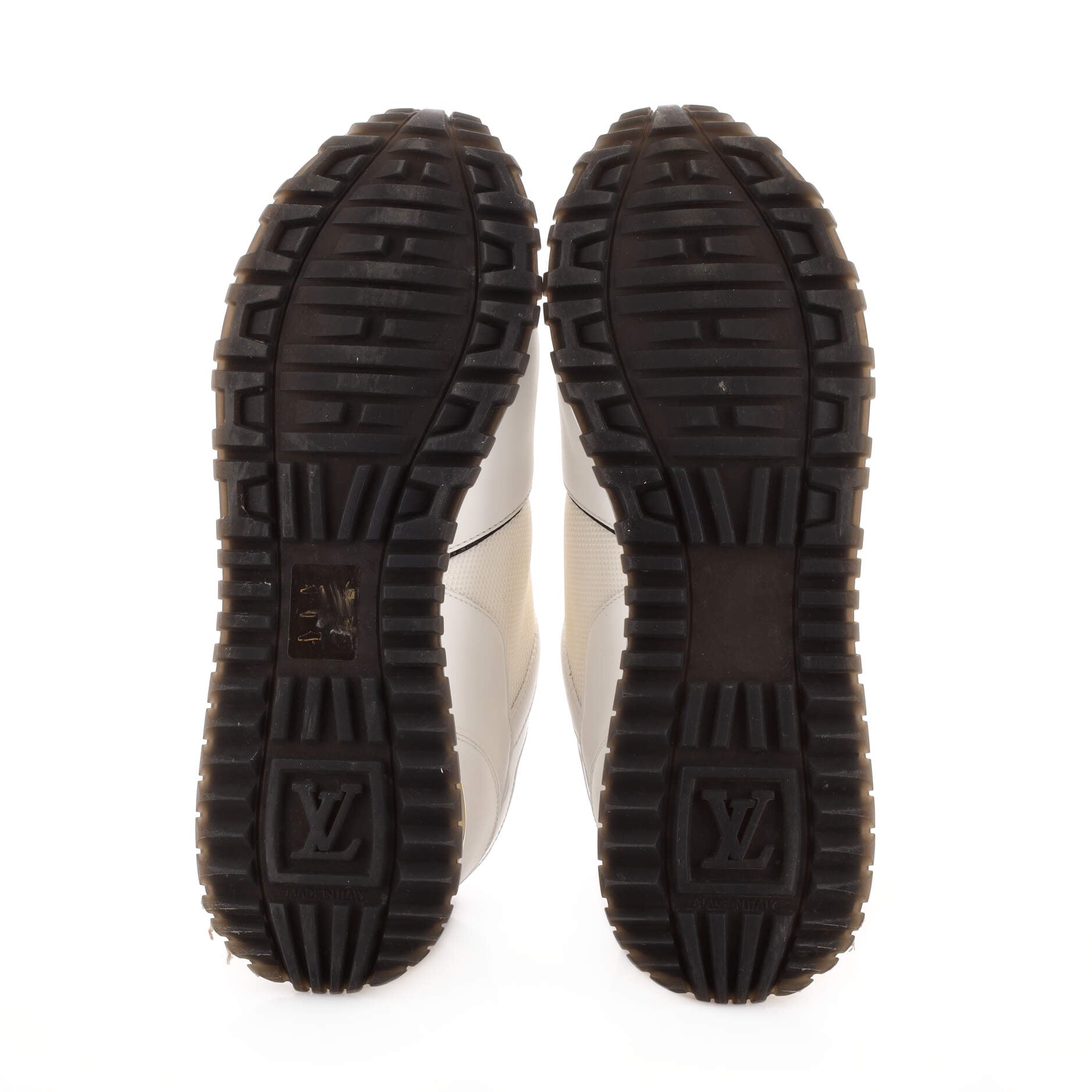 Women's Run Away Sneakers Mesh with Monogram Canvas and Leather