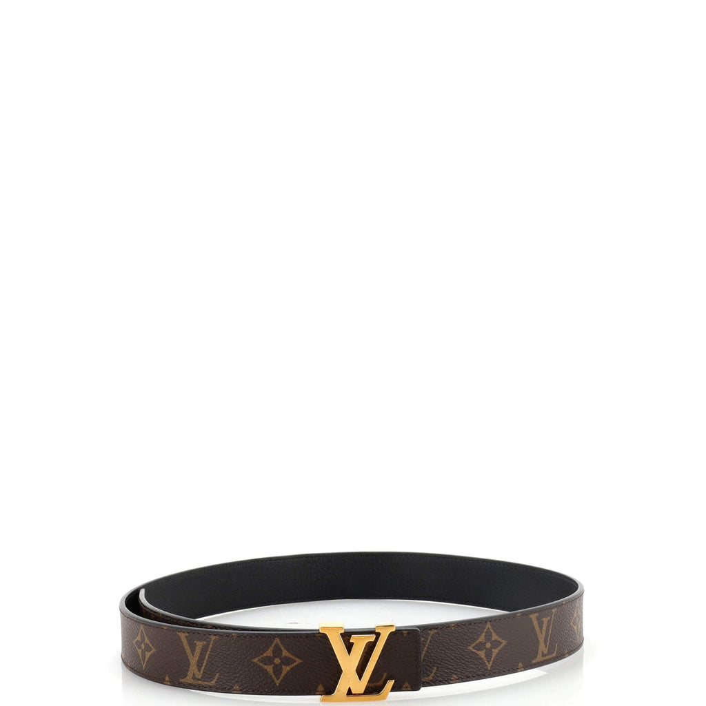 LV Initiales Reversible Belt Monogram Canvas and Leather Medium 80