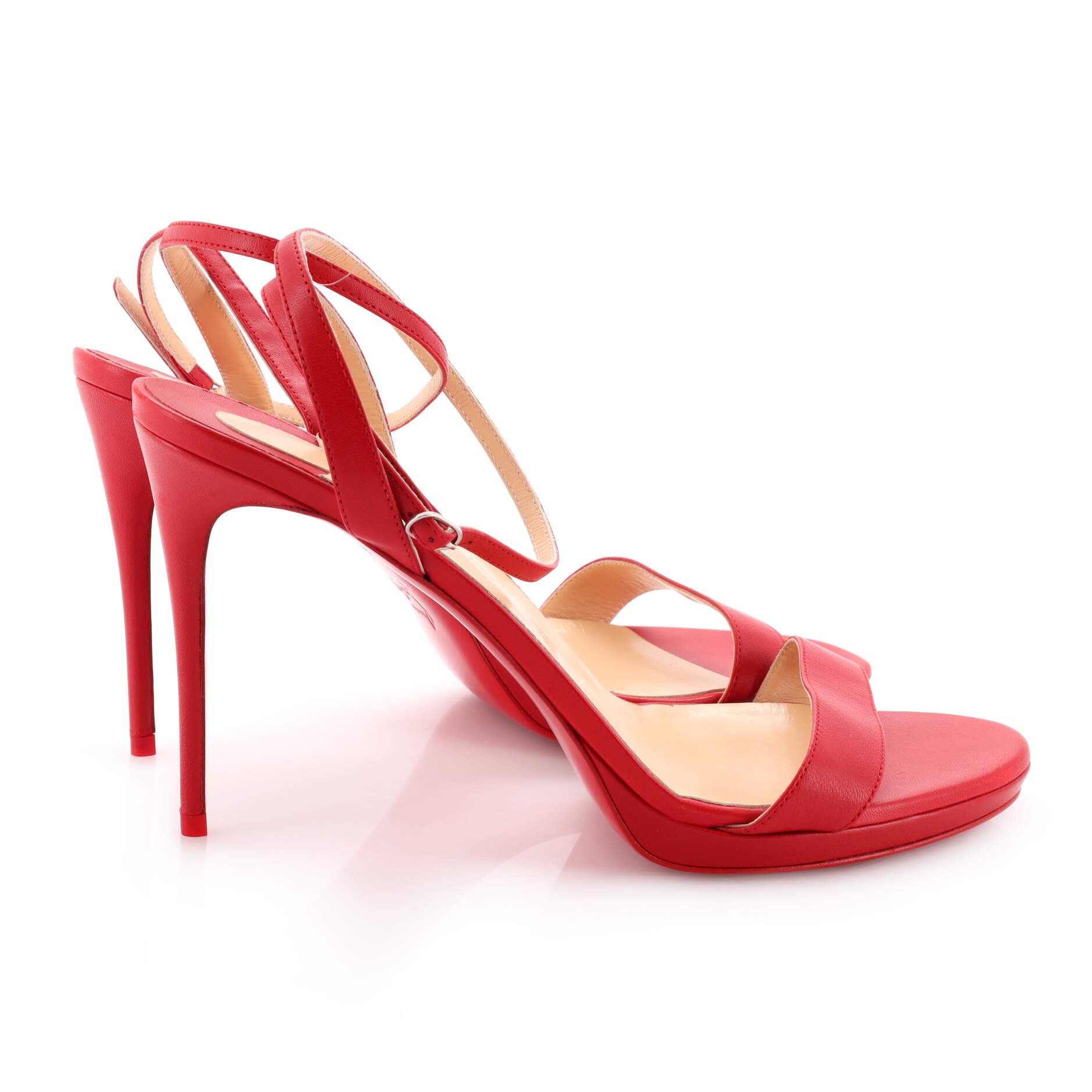 Women's Loubi Queen Heeled Sandals Leather