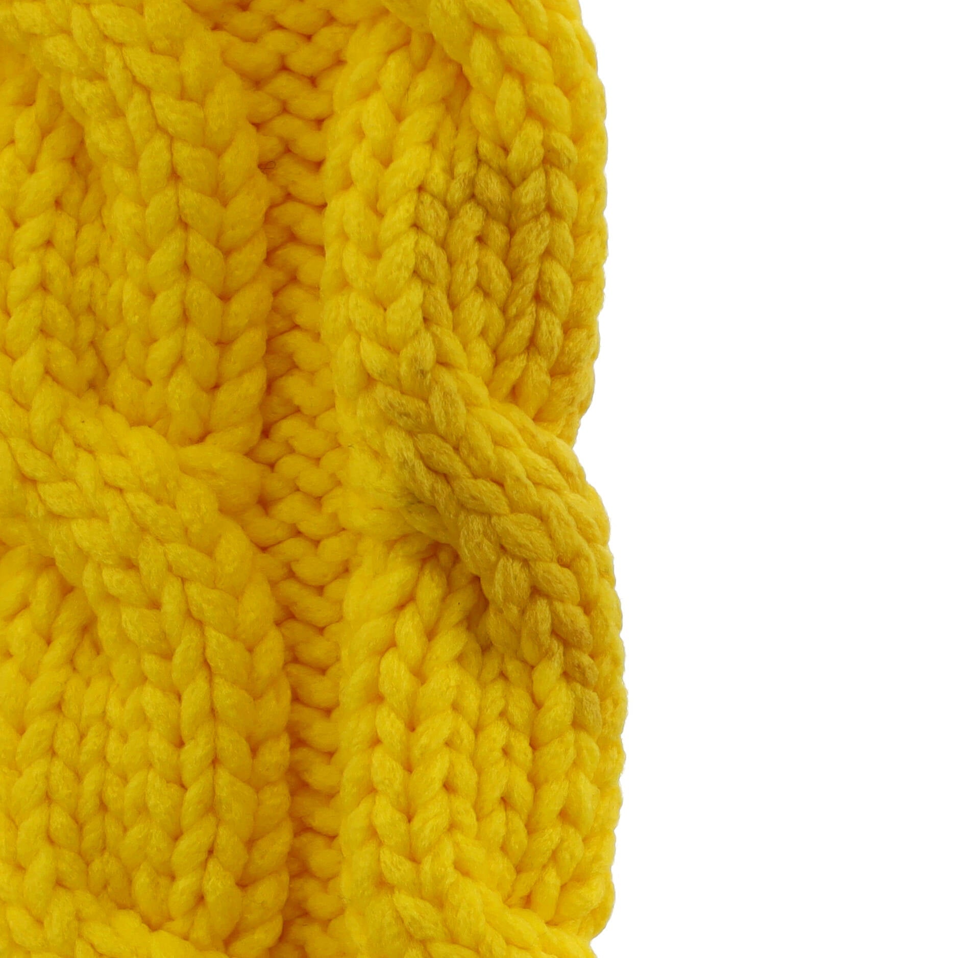 Women's Cable Knit Turtleneck Sweater Polypropylene Blend