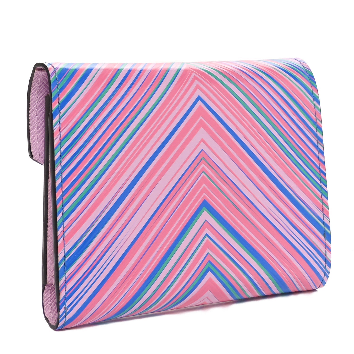 Epi Tropical Victorine Wallet Blue Rose