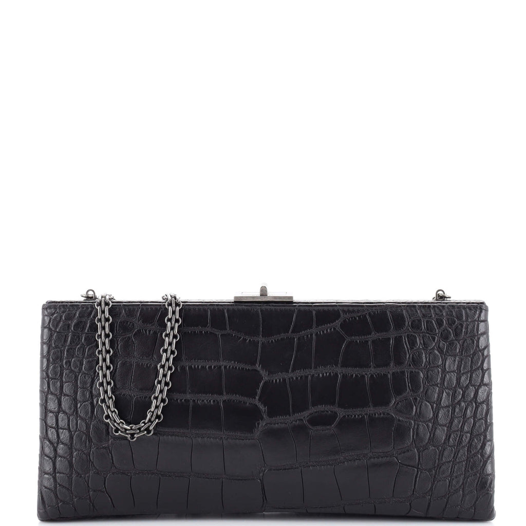 Reissue 2.55 Box Chain Clutch Crocodile Long