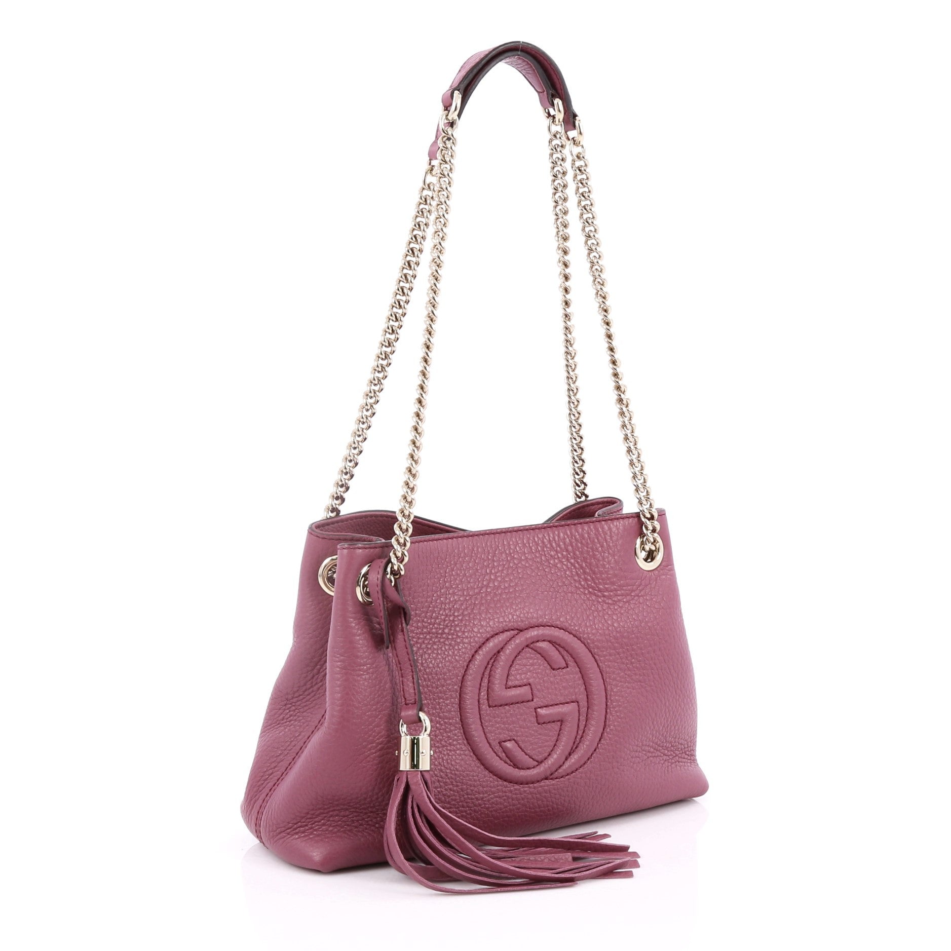 Soho Shoulder Bag Chain Strap Leather Mini