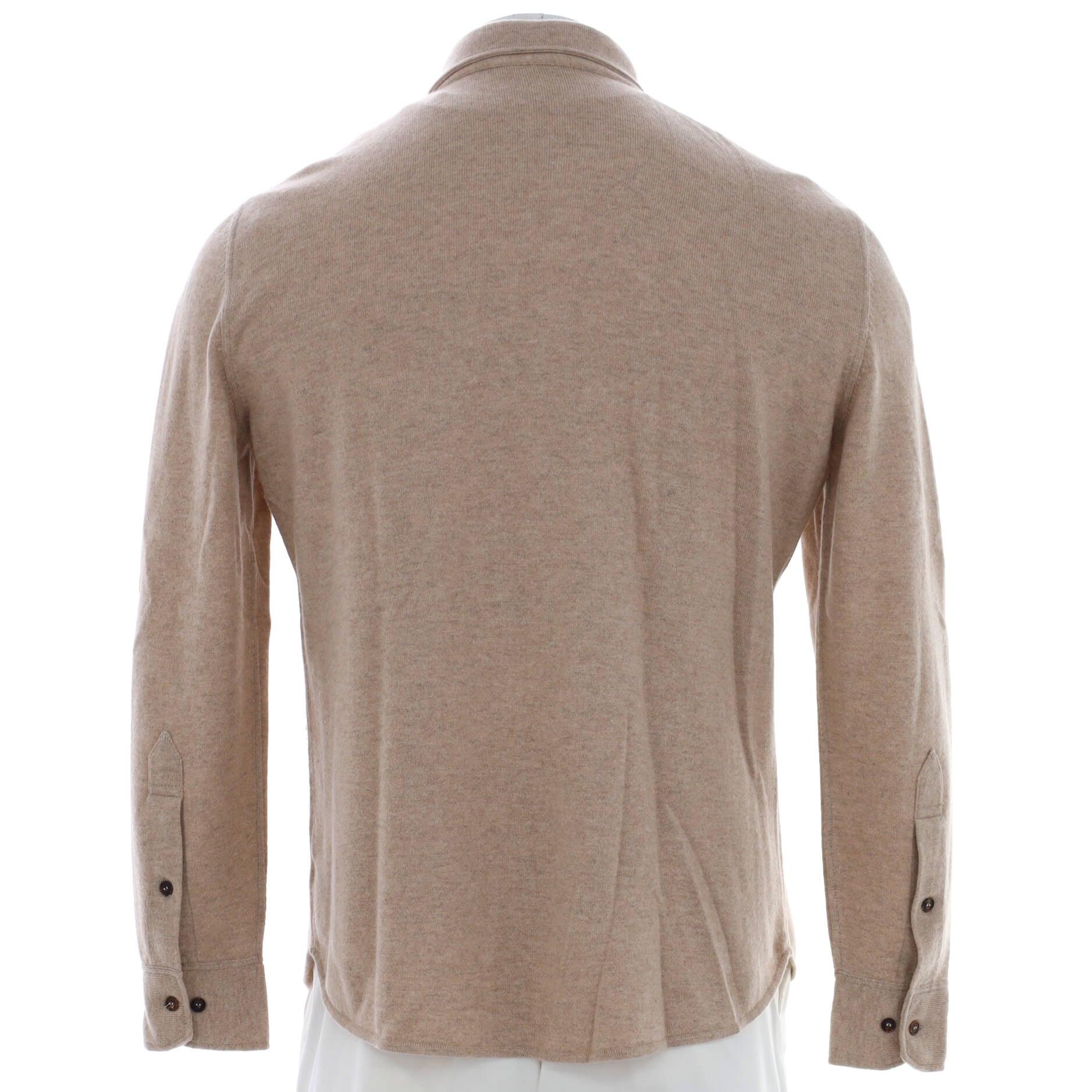 Men's Western Button Up Overshirt Wool and Cashmere Blend