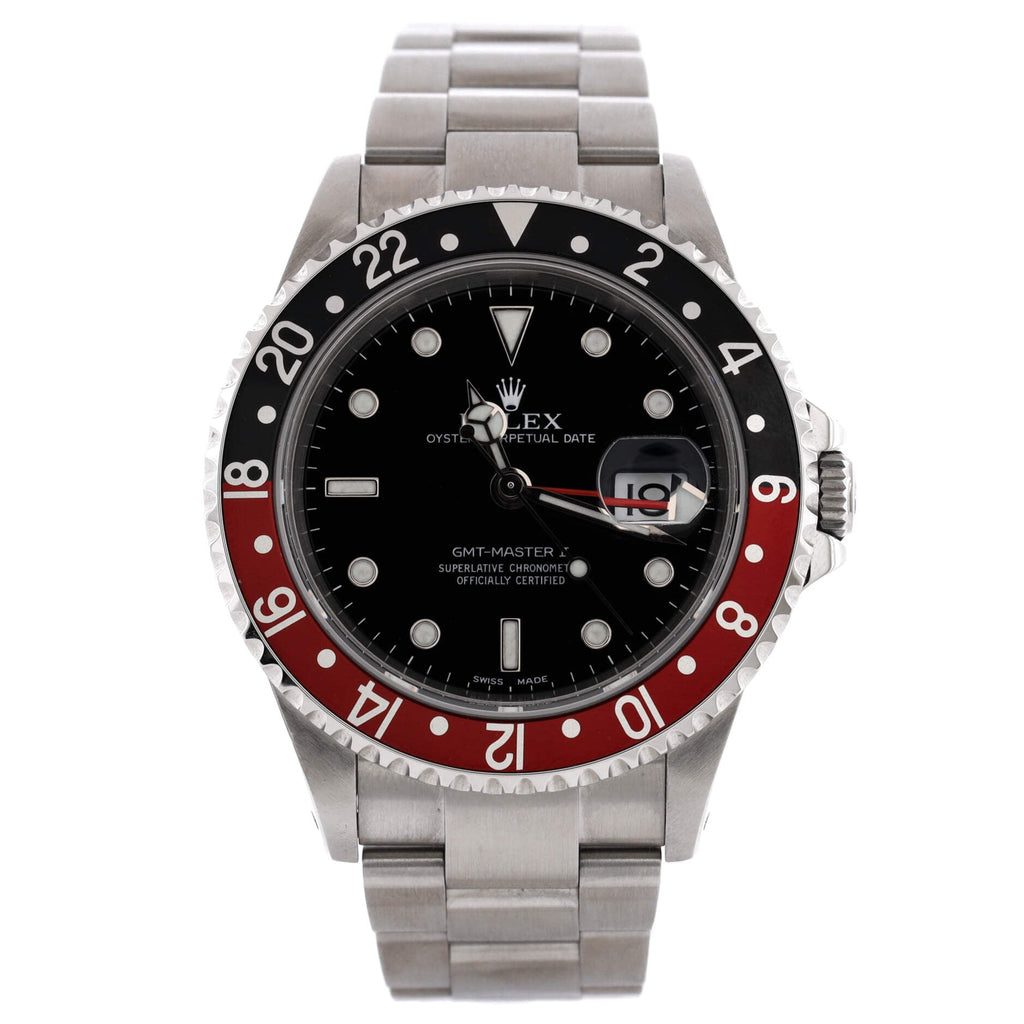Oyster Perpetual Date GMT-Master II Coke Automatic Watch Stainless Steel 40