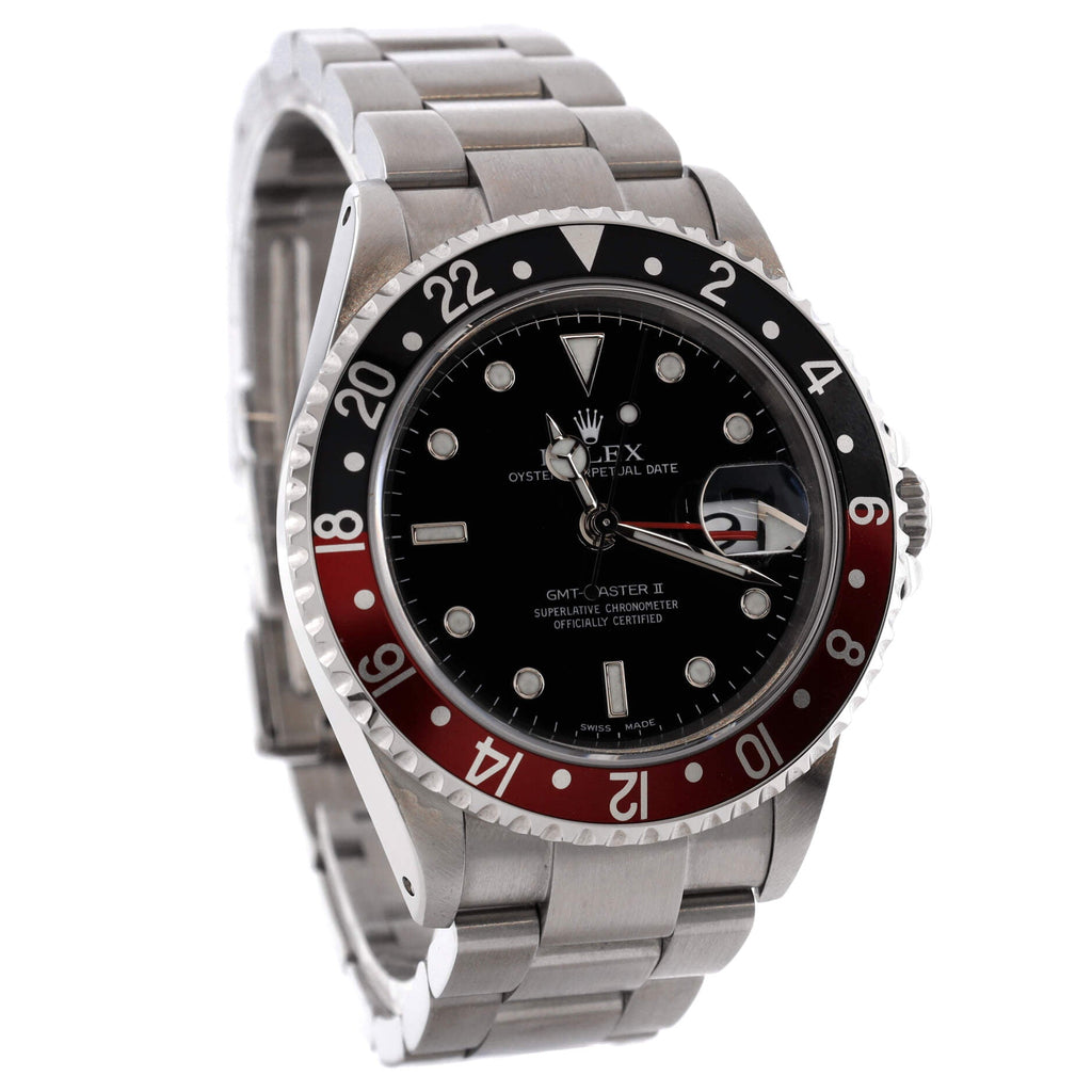 Oyster Perpetual Date GMT-Master II Coke Automatic Watch Stainless Steel 40