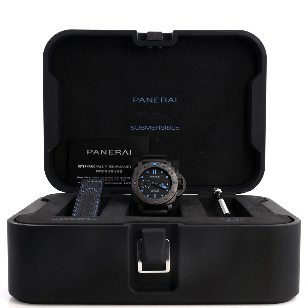 Luminor Submersible 300M Automatic Watch Carbotech and Rubber 42
