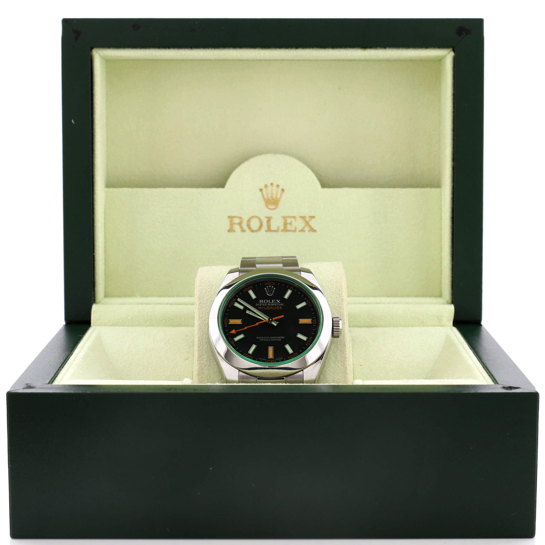 Oyster Perpetual Milgauss Automatic Watch Stainless Steel 40