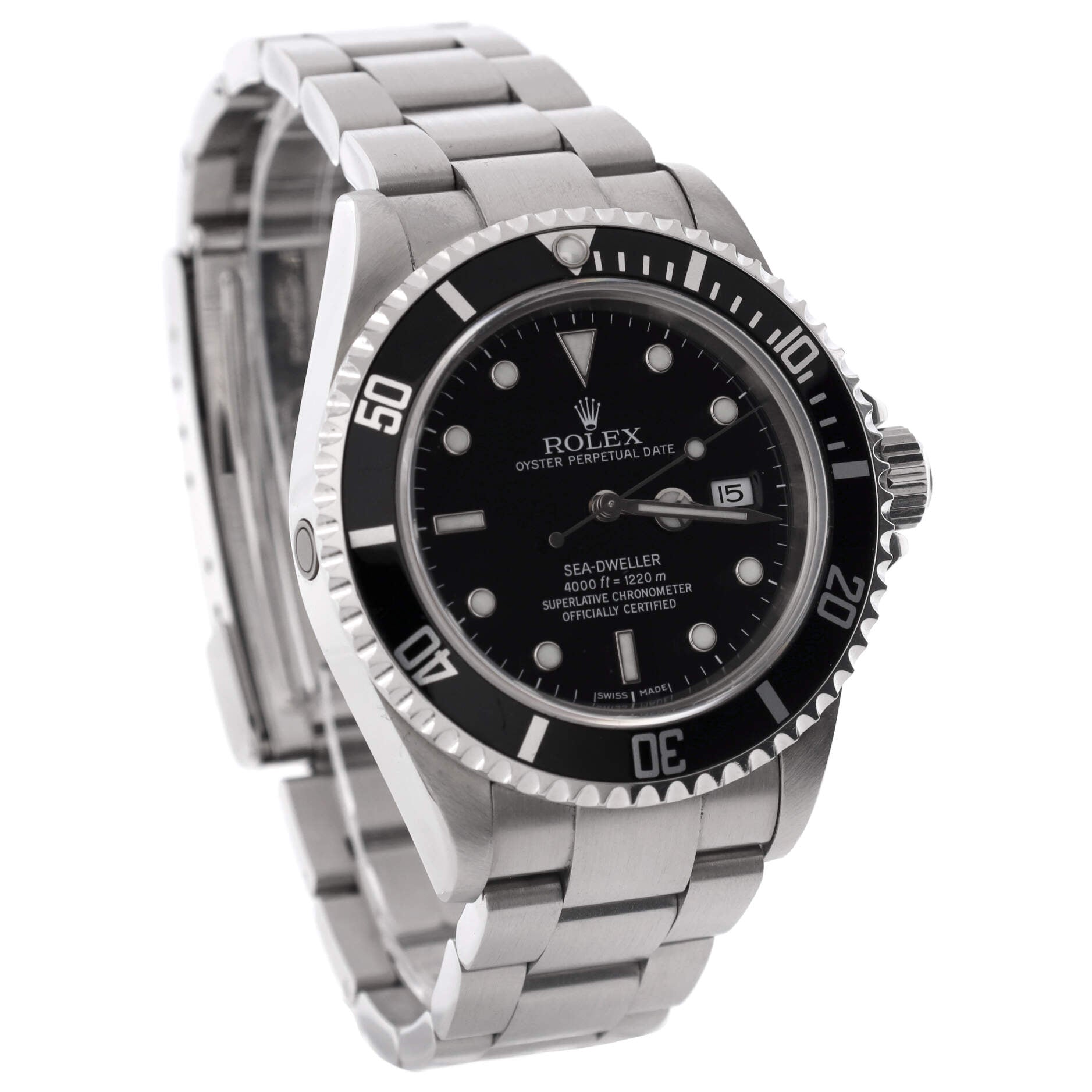 Oyster Perpetual Sea-Dweller Automatic Watch Stainless Steel 40