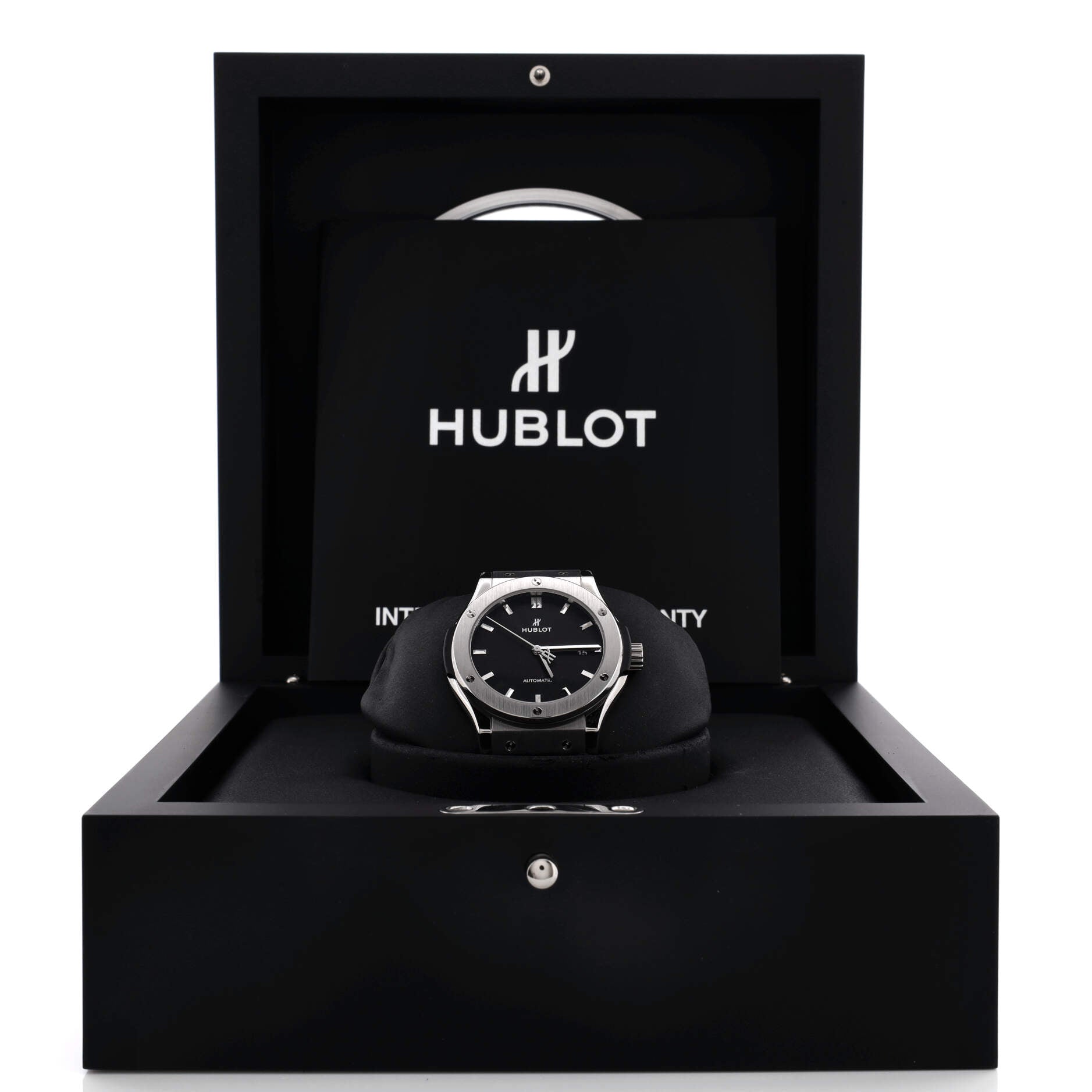 Classic Fusion Automatic Watch Titanium and Rubber 42
