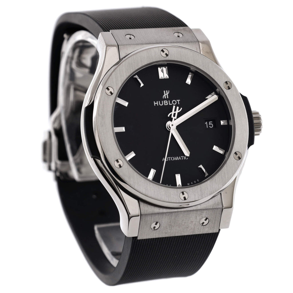 Classic Fusion Automatic Watch Titanium and Rubber 42