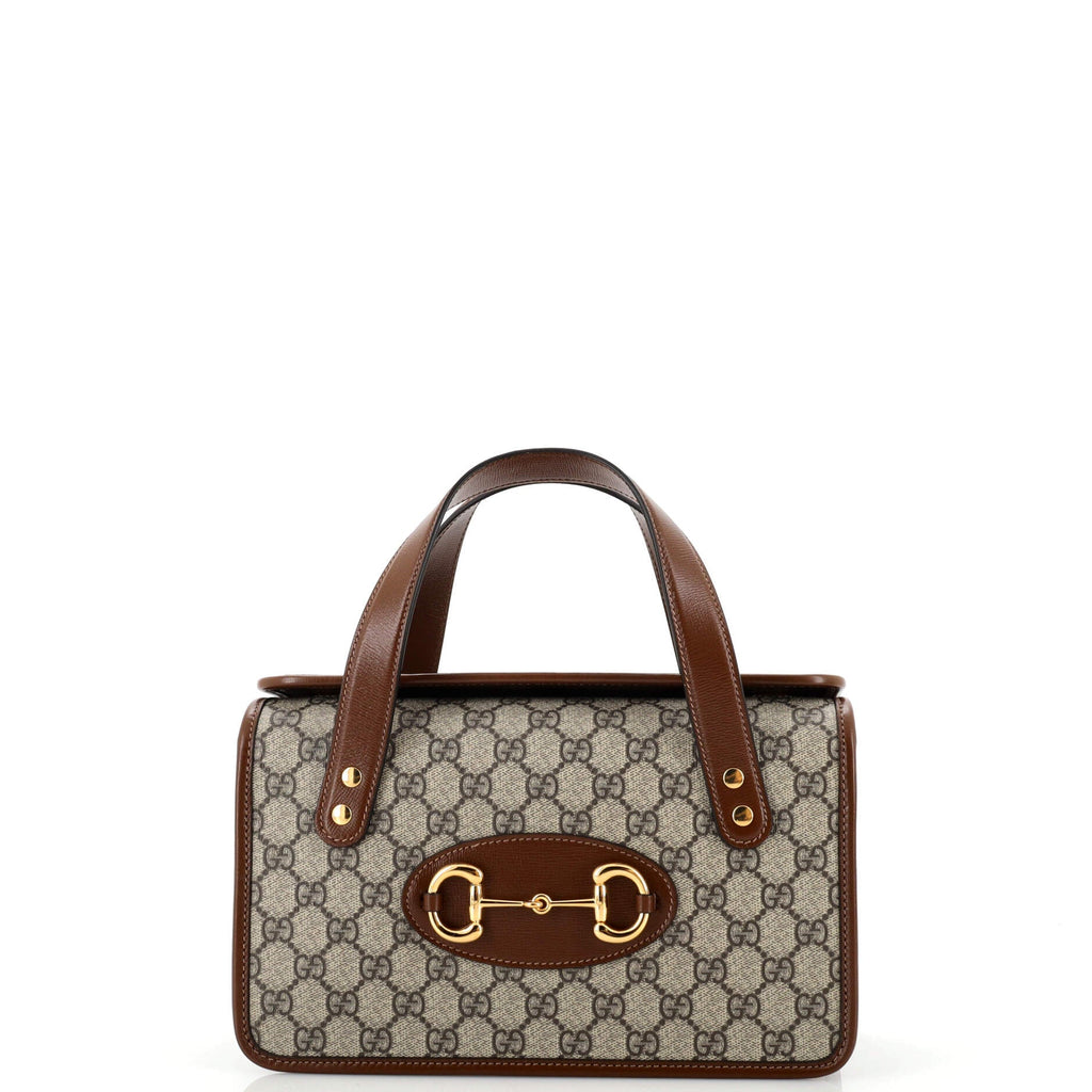 Horsebit 1955 Boston Bag GG Coated Canvas Mini