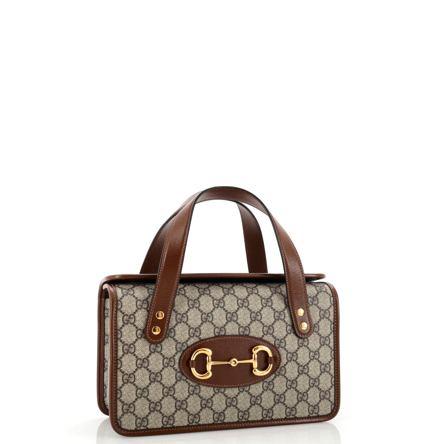 Horsebit 1955 Boston Bag GG Coated Canvas Mini