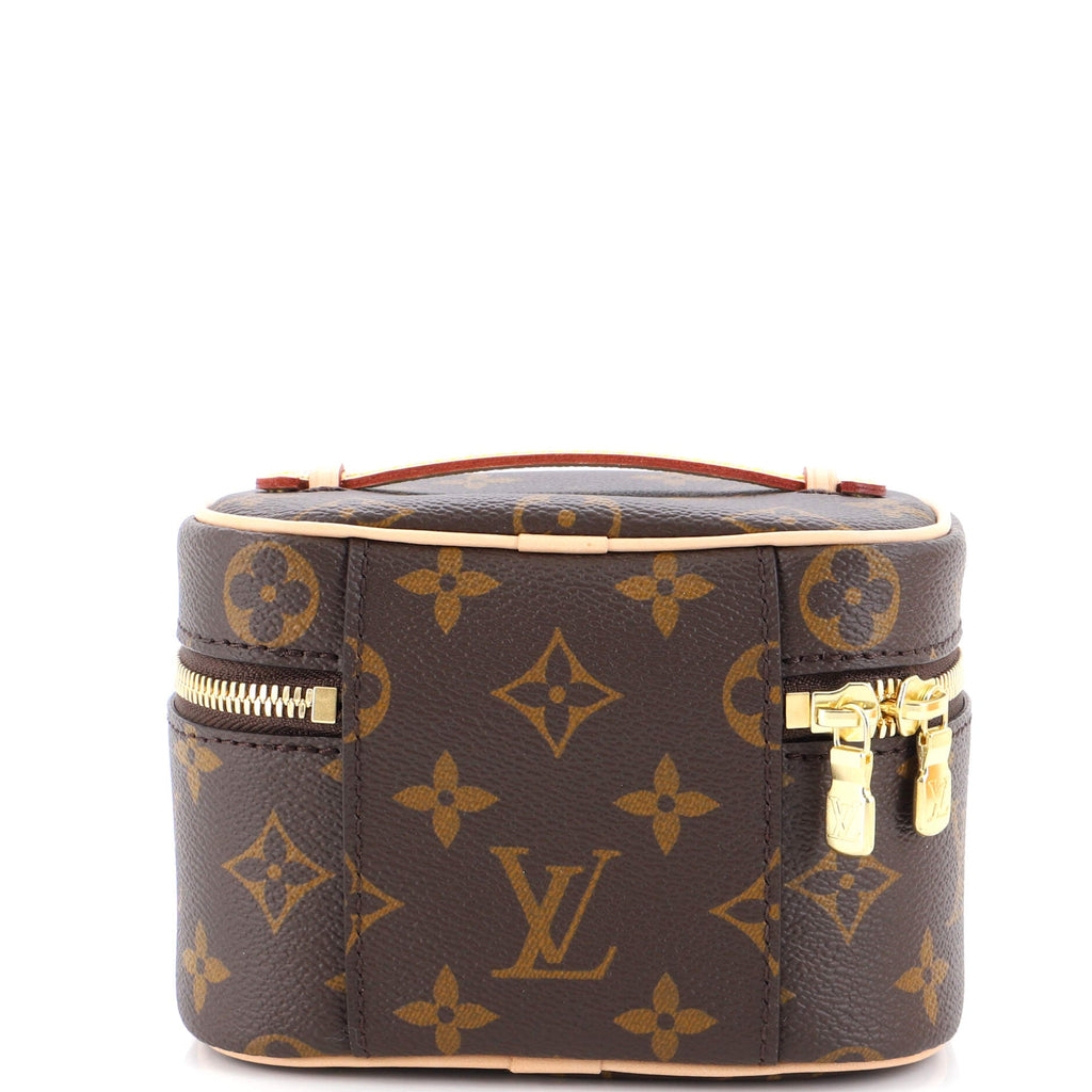 Nice Vanity Case Monogram Canvas Nano