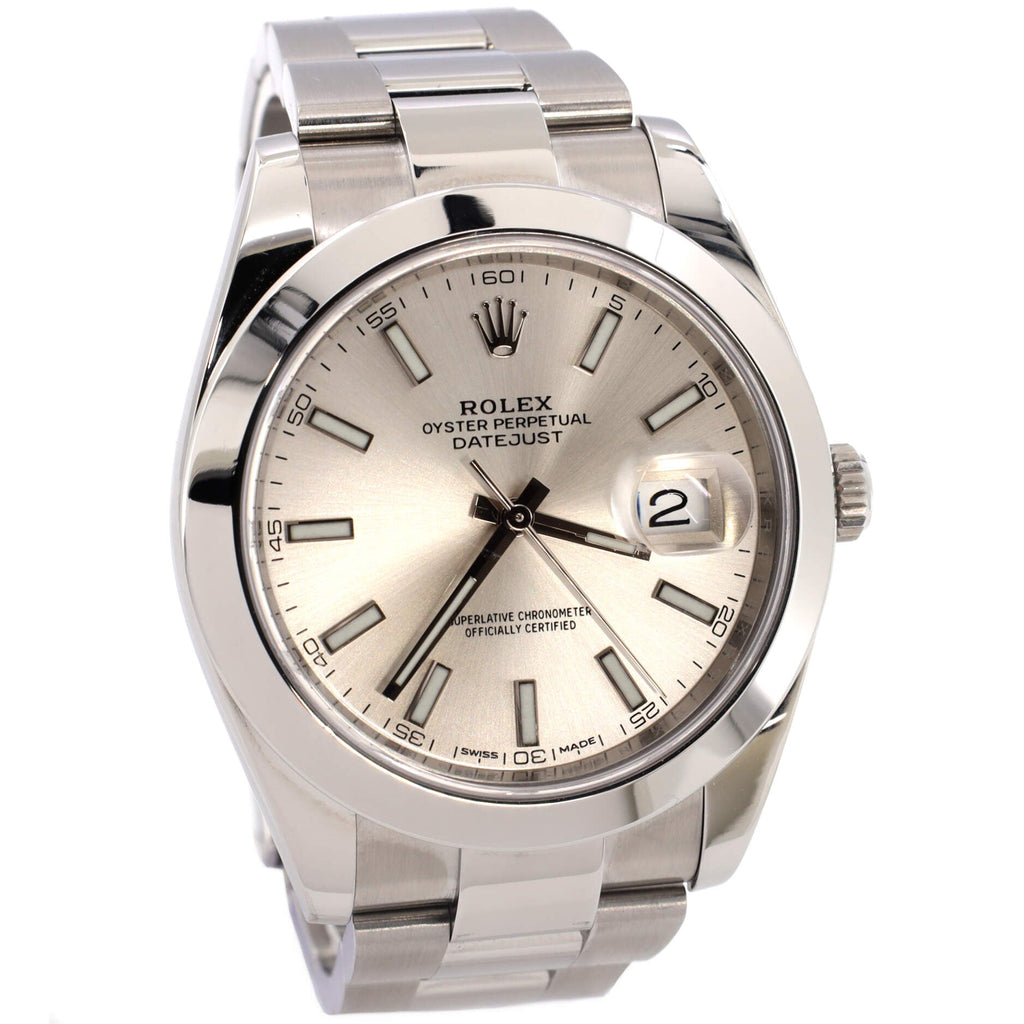 Oyster Perpetual Datejust Automatic Watch Stainless Steel 41