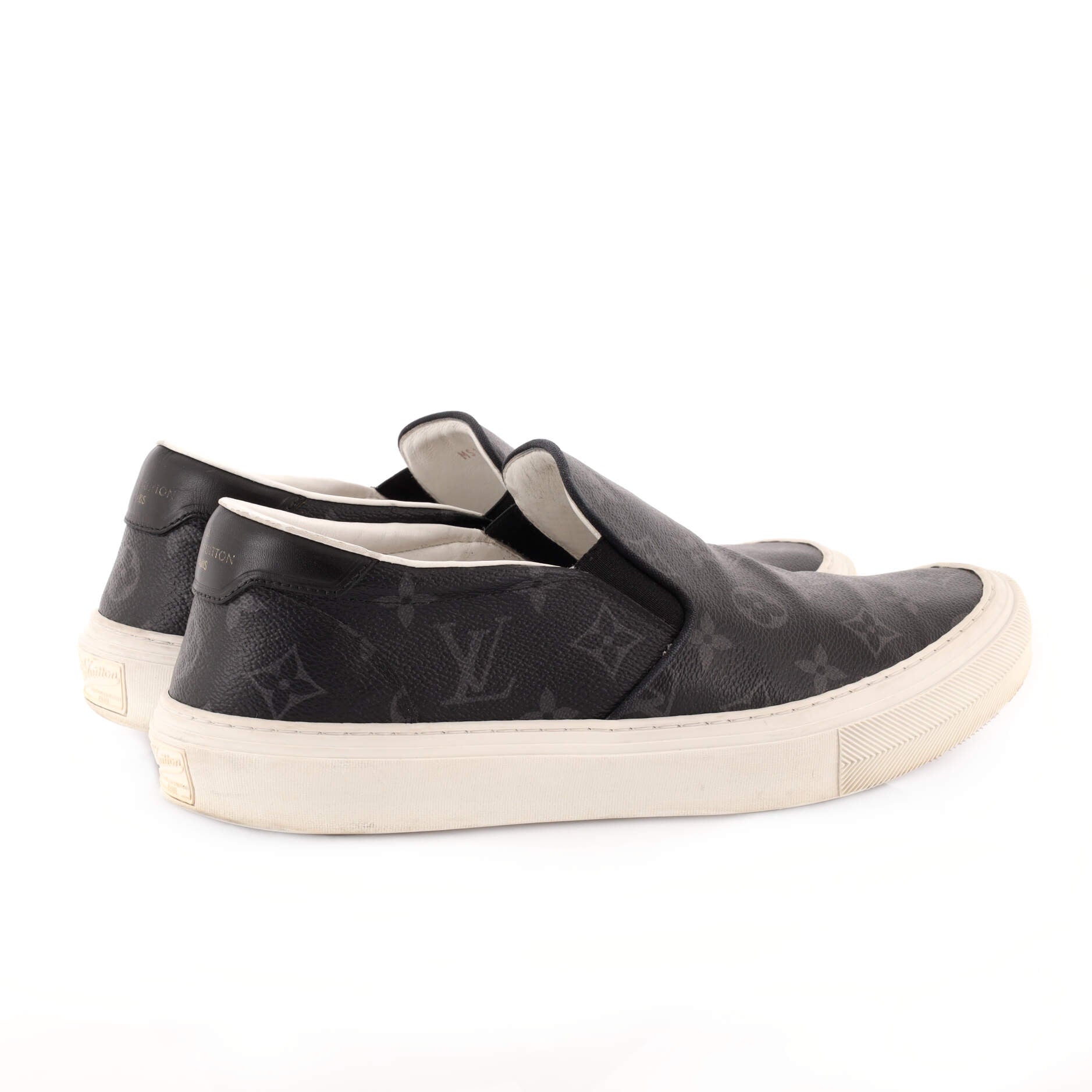 Men's Trocadero Slip-On Sneakers Monogram Eclipse Canvas
