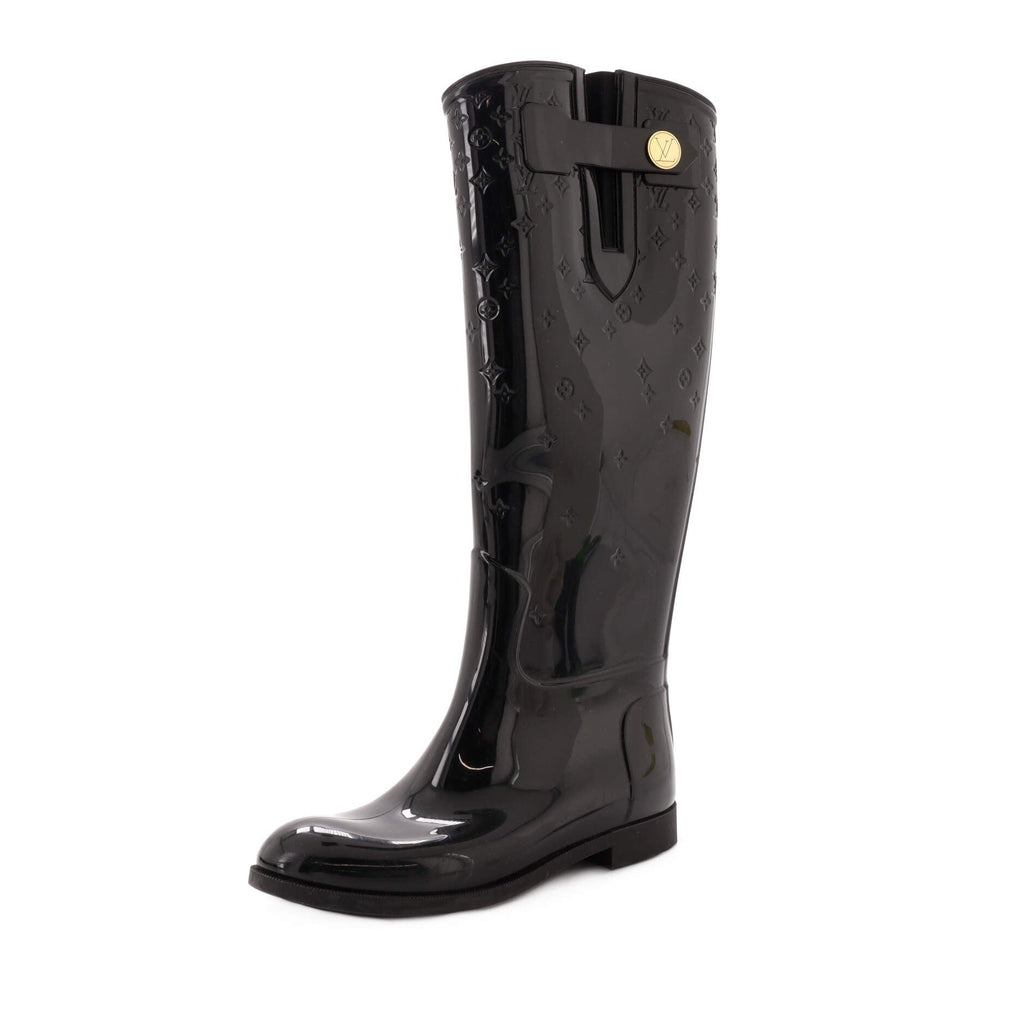 Women's Rain Boots Monogram Rubber