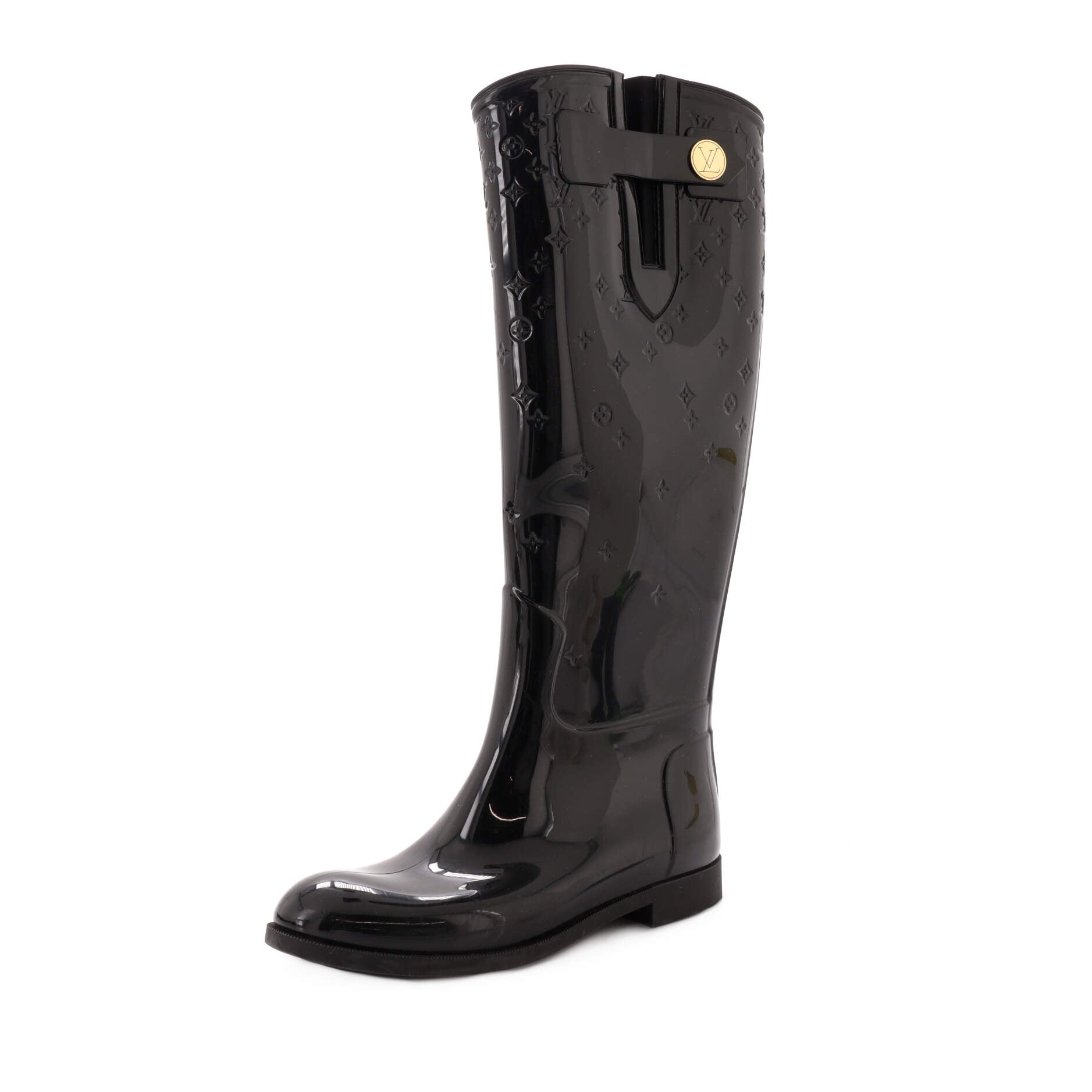 Women's Rain Boots Monogram Rubber