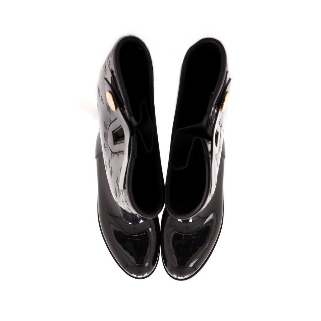 Women's Rain Boots Monogram Rubber