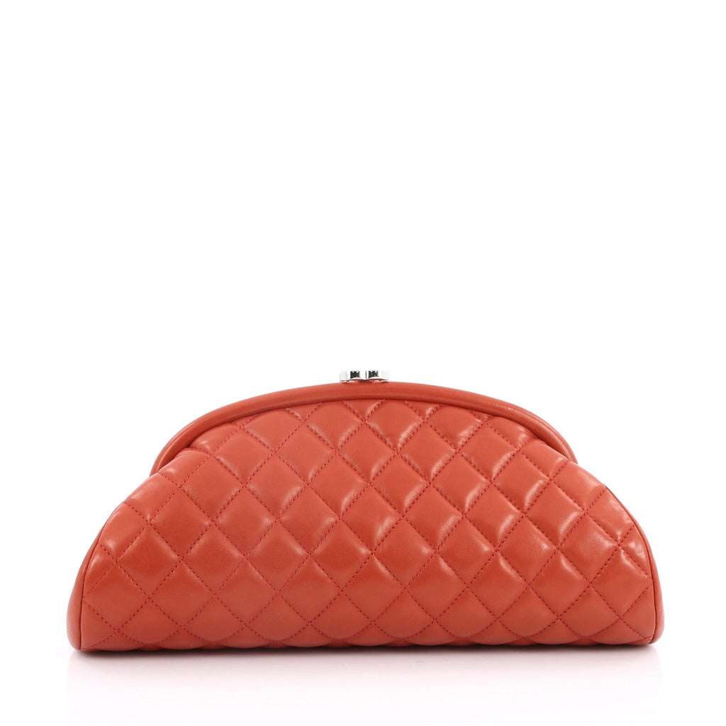 Timeless Clutch Quilted Lambskin