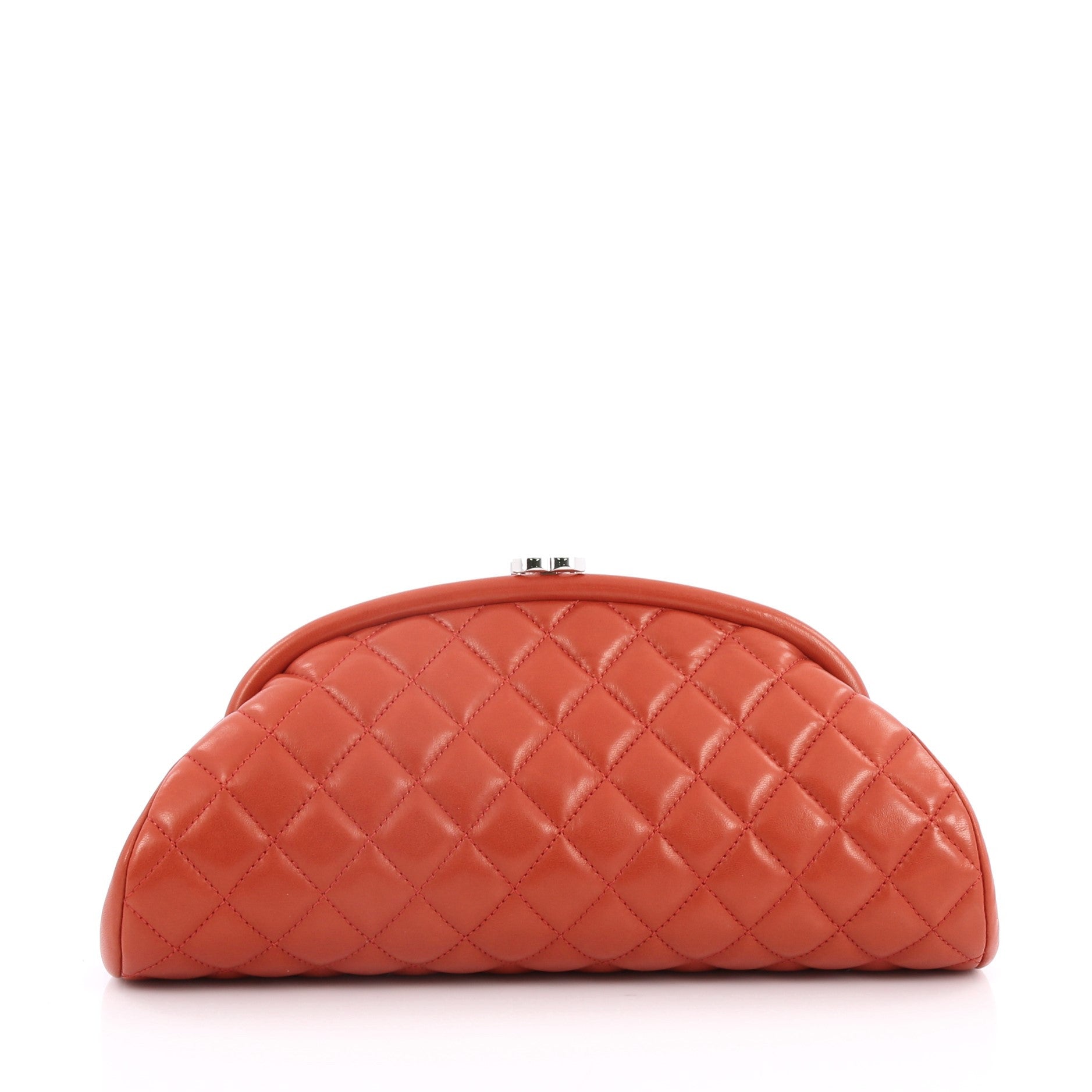 Timeless Clutch Quilted Lambskin