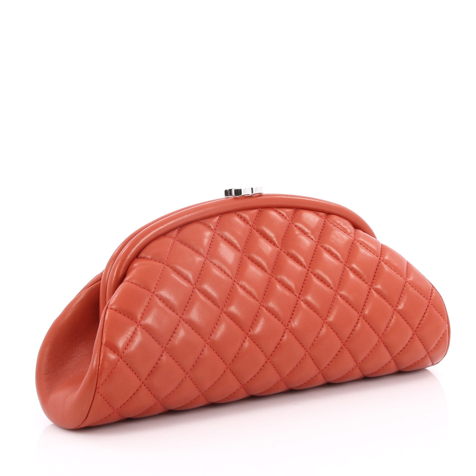 Timeless Clutch Quilted Lambskin