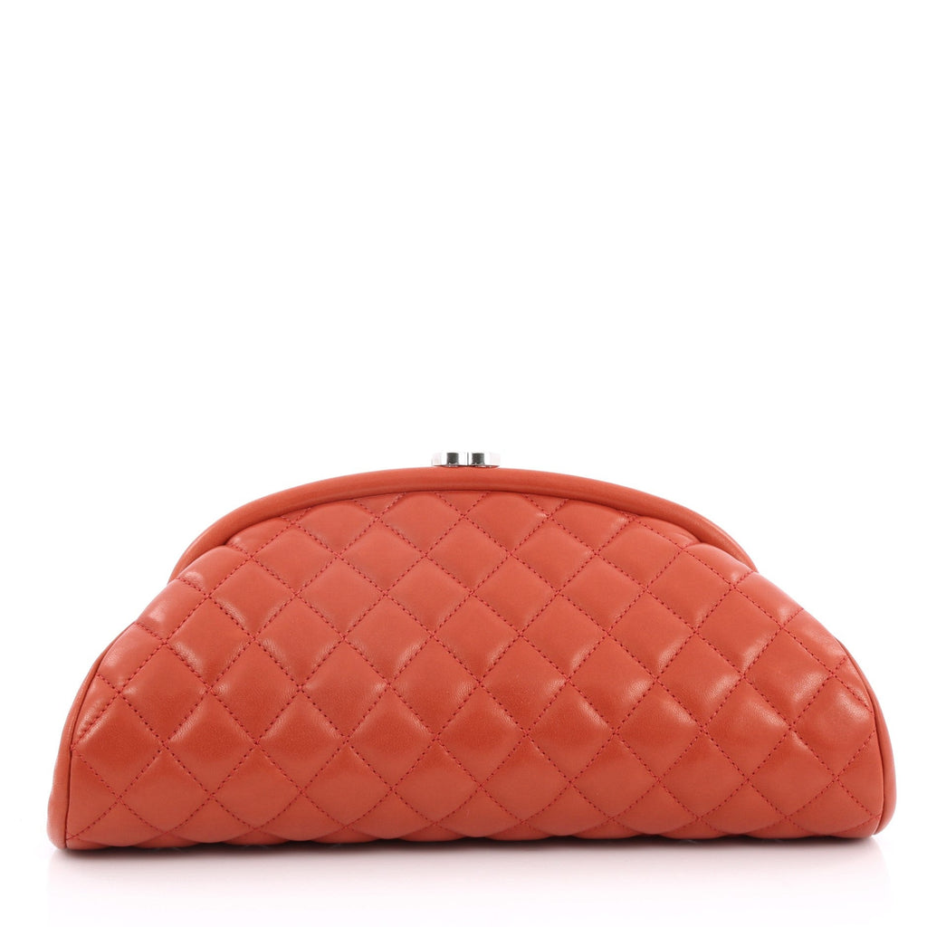 Timeless Clutch Quilted Lambskin