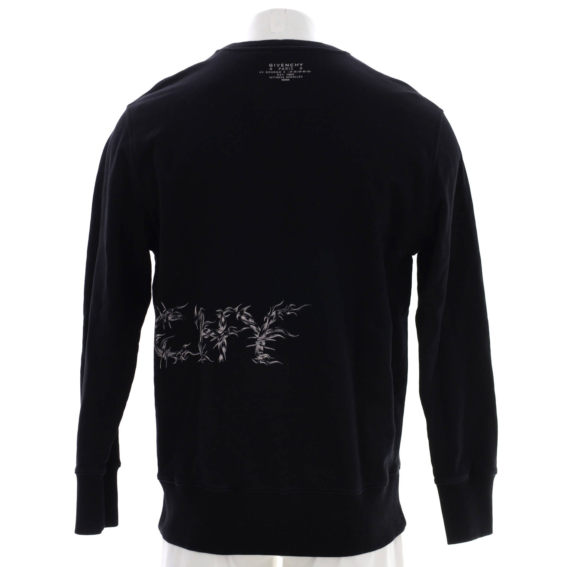 Men's Barbed Wire Crewneck Sweater Cotton