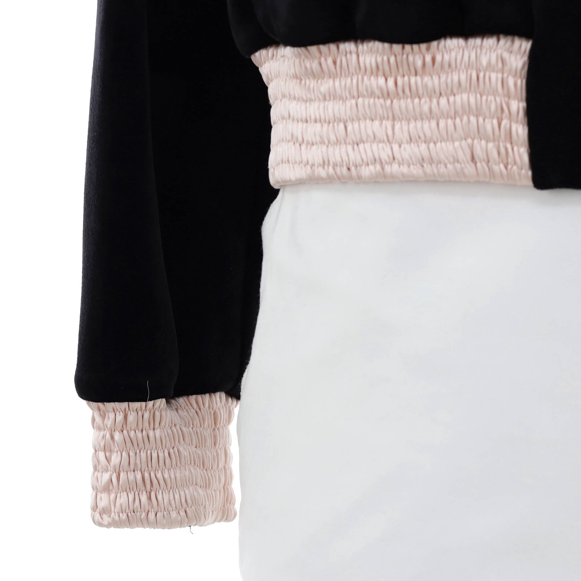 Women's Zipped Bomber Jacket Velvet