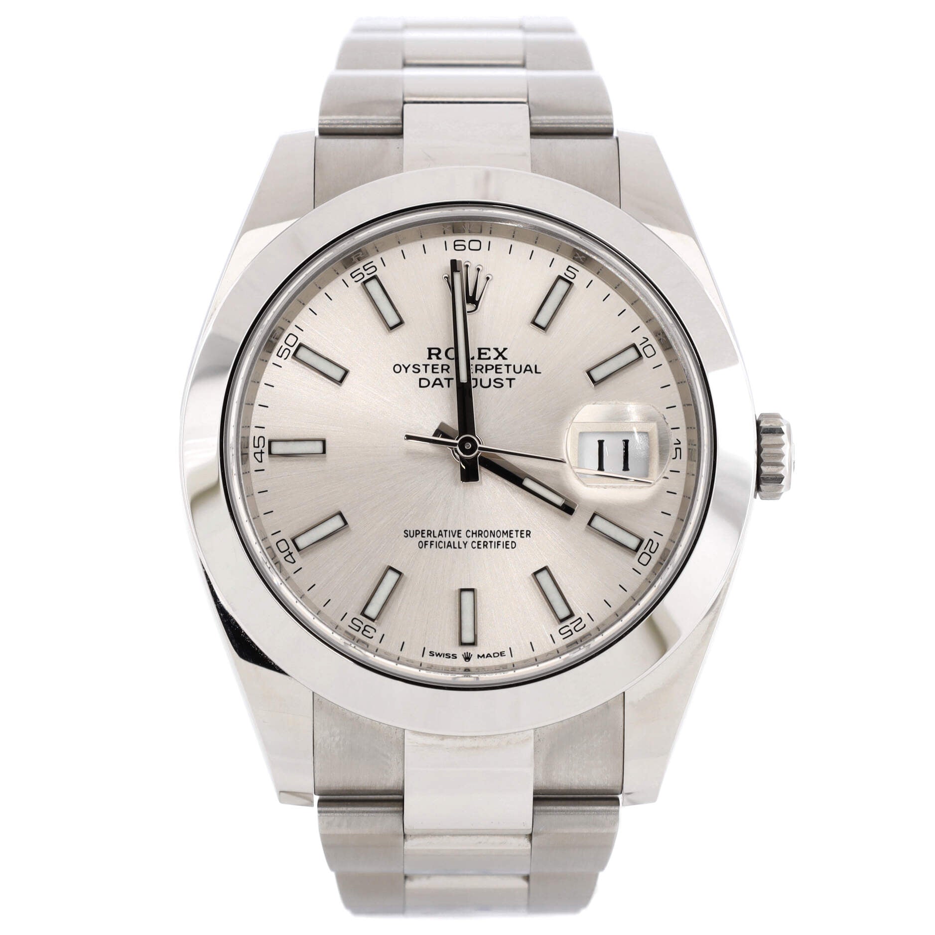 Oyster Perpetual Datejust Automatic Watch Stainless Steel 41
